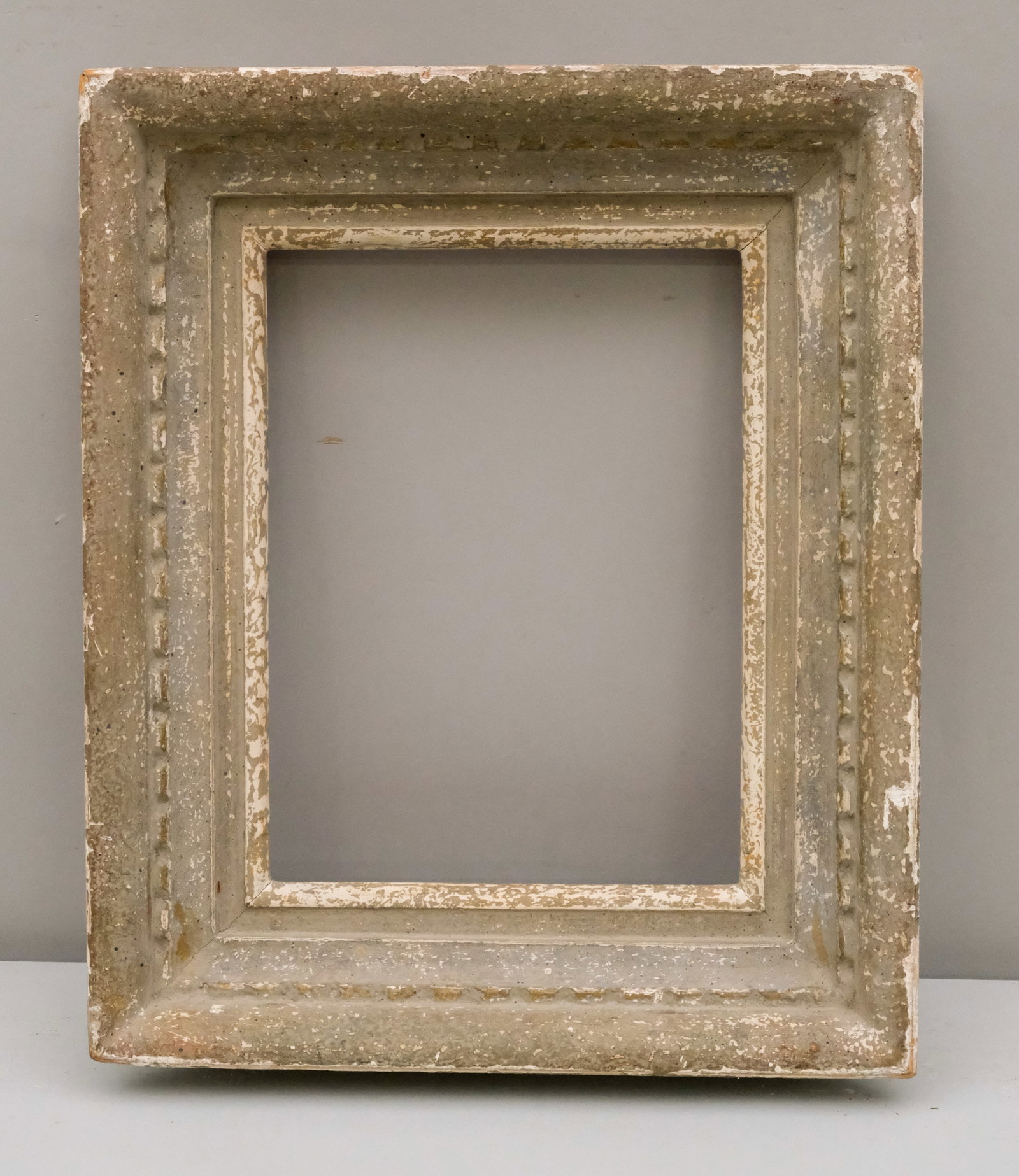 American Modernist Frame 9" x 12": American, ca. 1940. Overall 14 1/2" x 17 1/2", Rabbet 9" x 12", Molding 3".