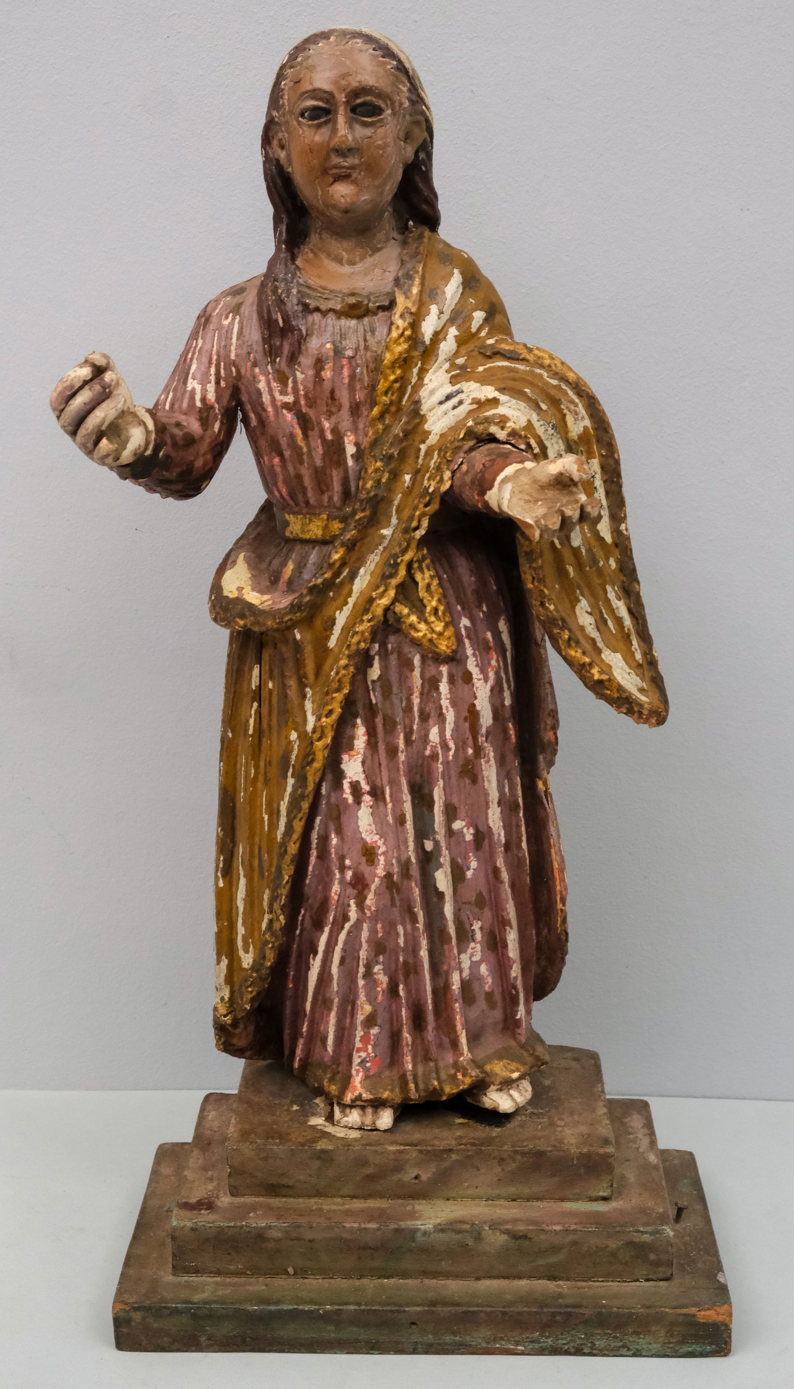 Antique Carved Santos Figure (1 of 8)