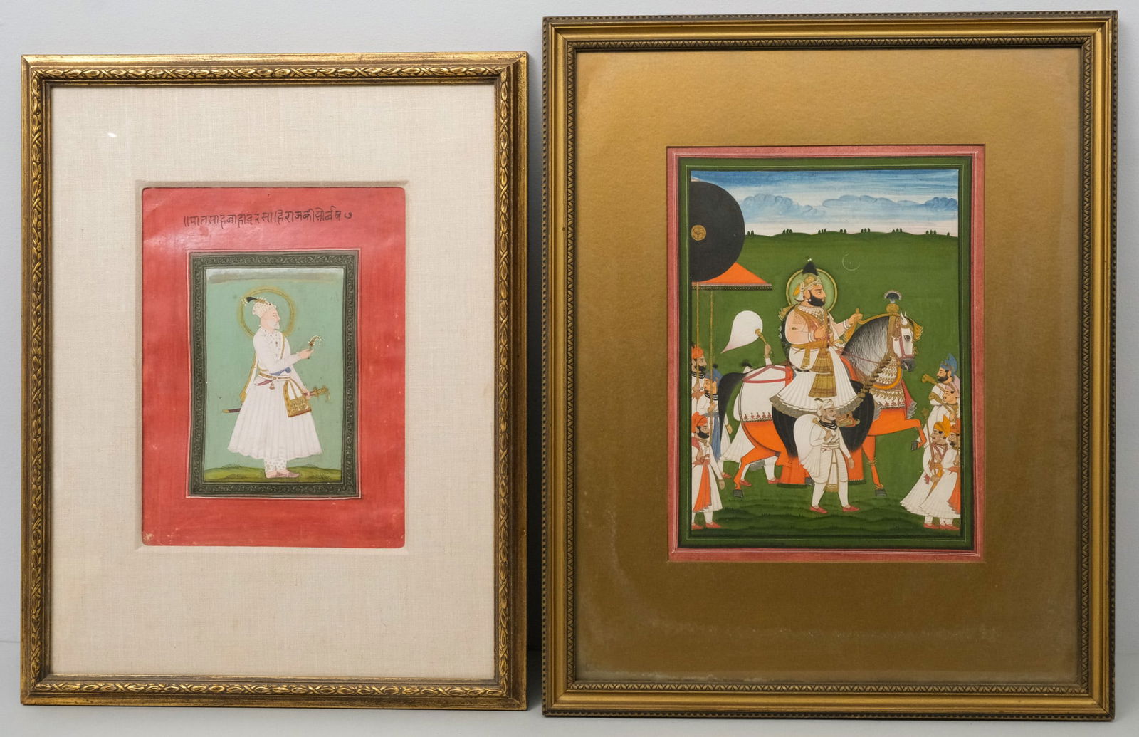 Group of Two Maharaja Portraits (1 of 4)