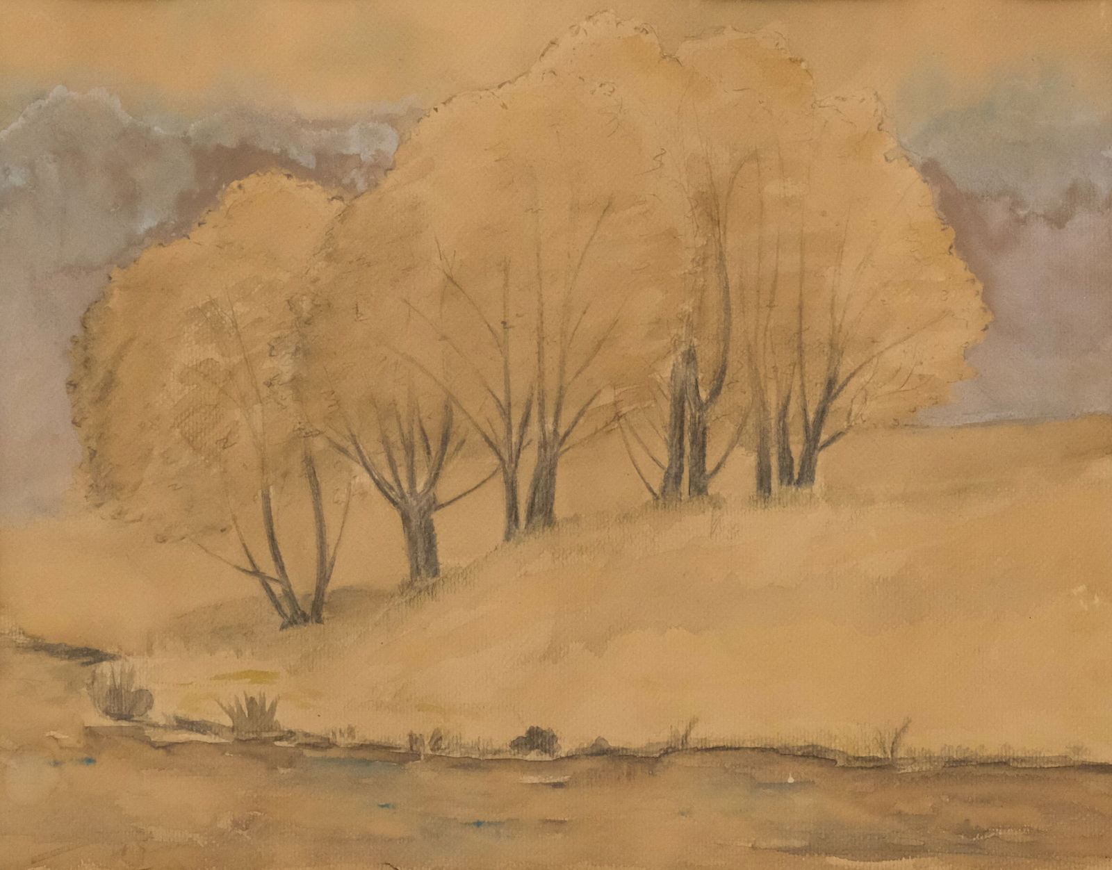 Scottish School, Willows by the Water (1 of 5)