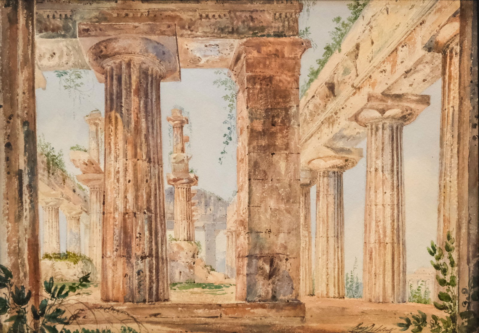 Benjamin Schlick, "The Temple of Neptune" (1 of 5)