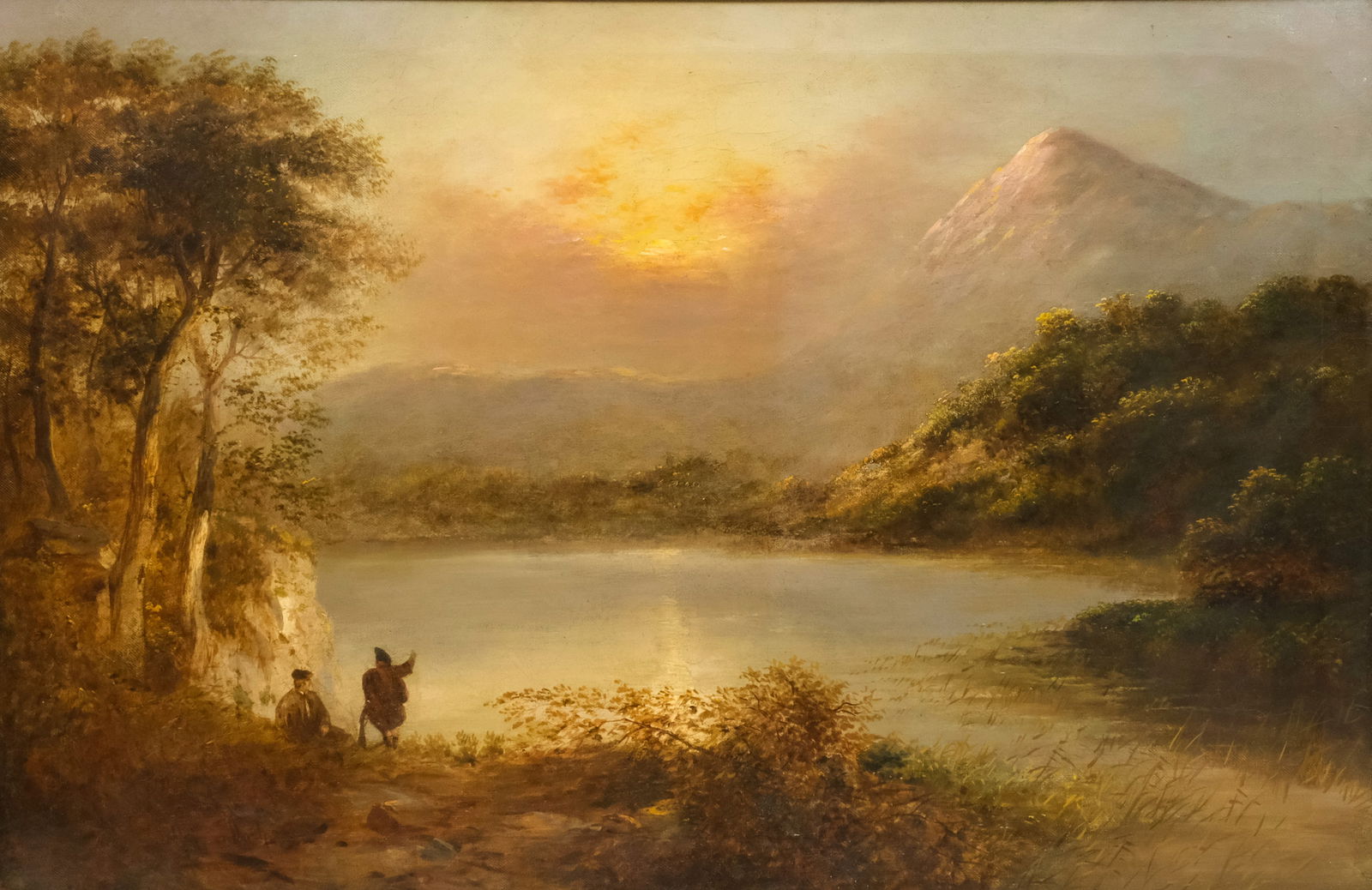 Horatio McCulloch, Sunset Over the Water (1 of 5)