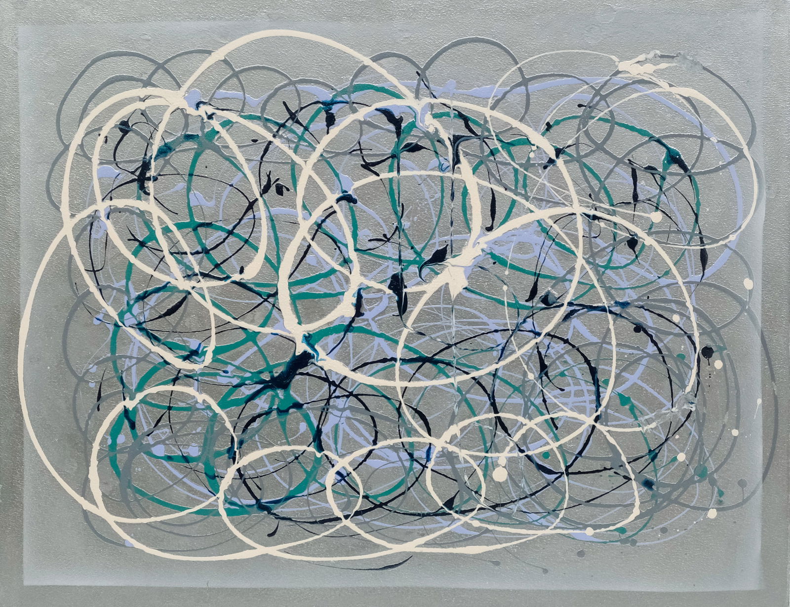 American School, Abstract in Silver (1 of 5)