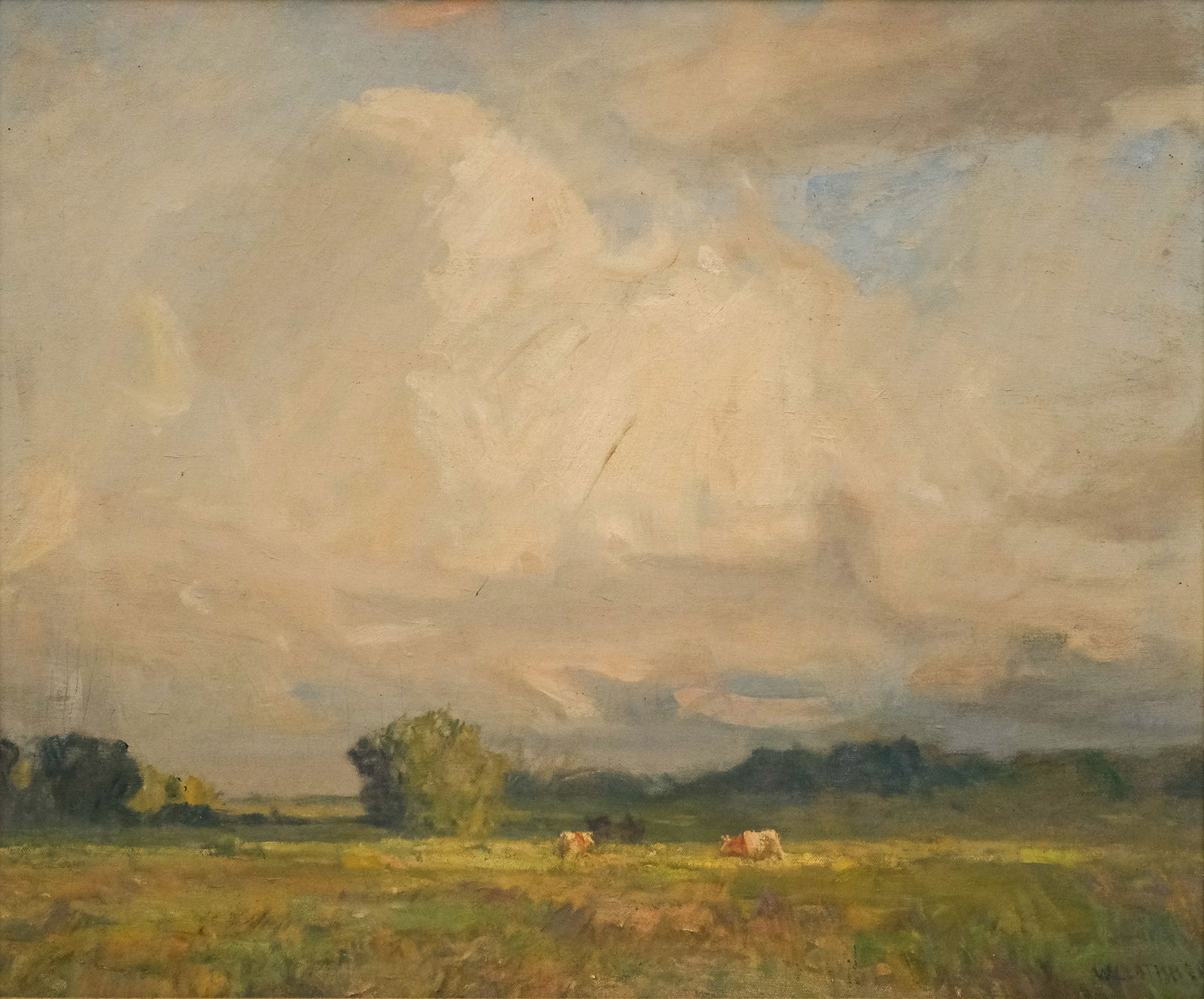 William Langson Lathrop, "Sunlit Hillside" (1 of 5)
