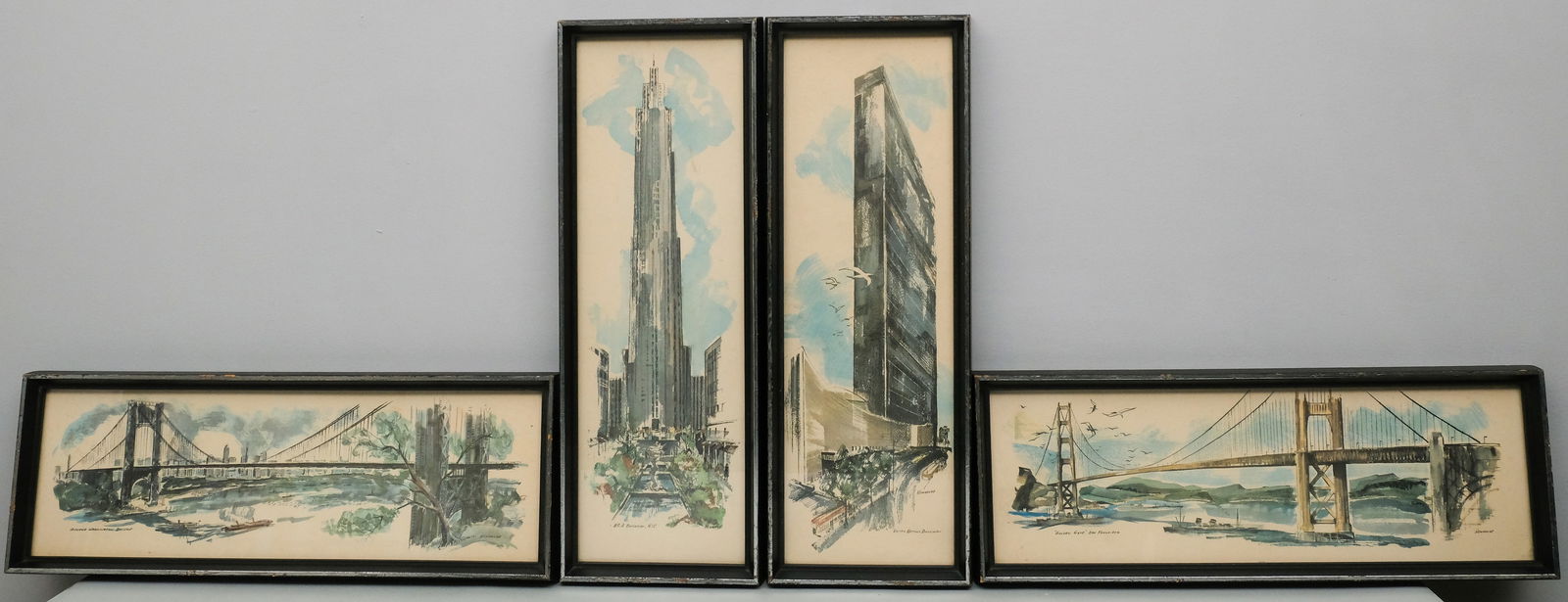 Group of Architectural Lithographs (1 of 20)