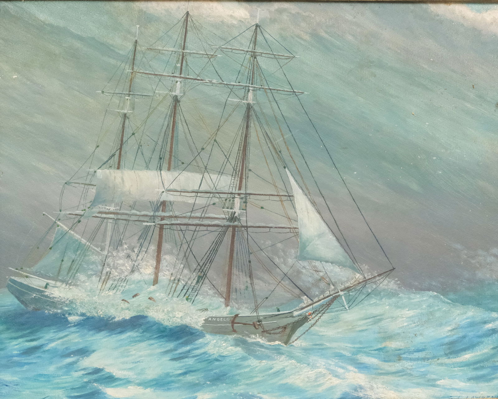 American School, Ship at Sea (1 of 5)