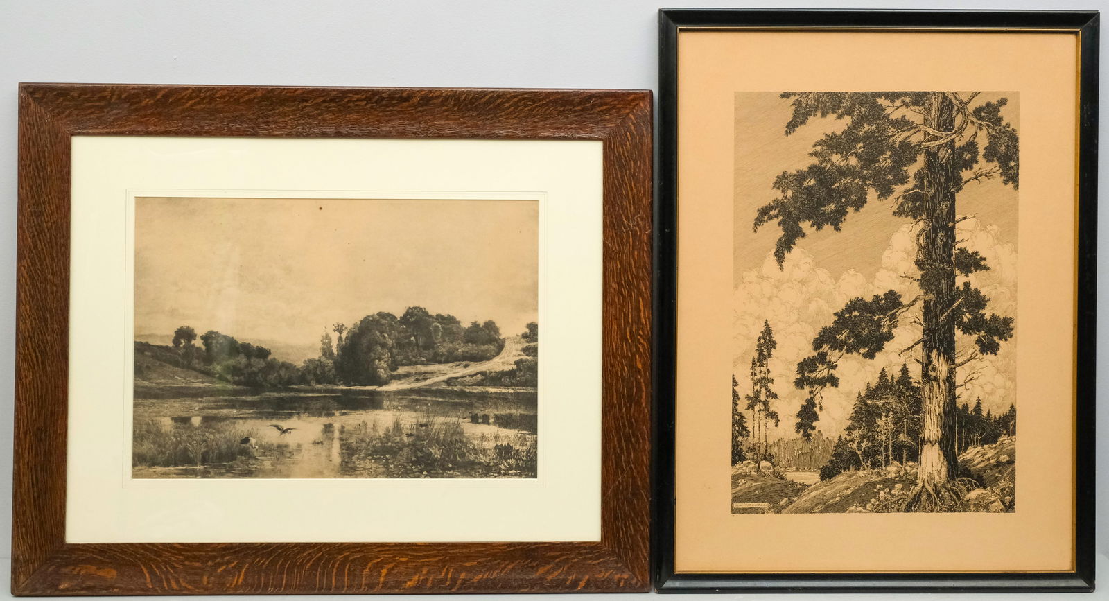 Two Landscape Prints (1 of 10)