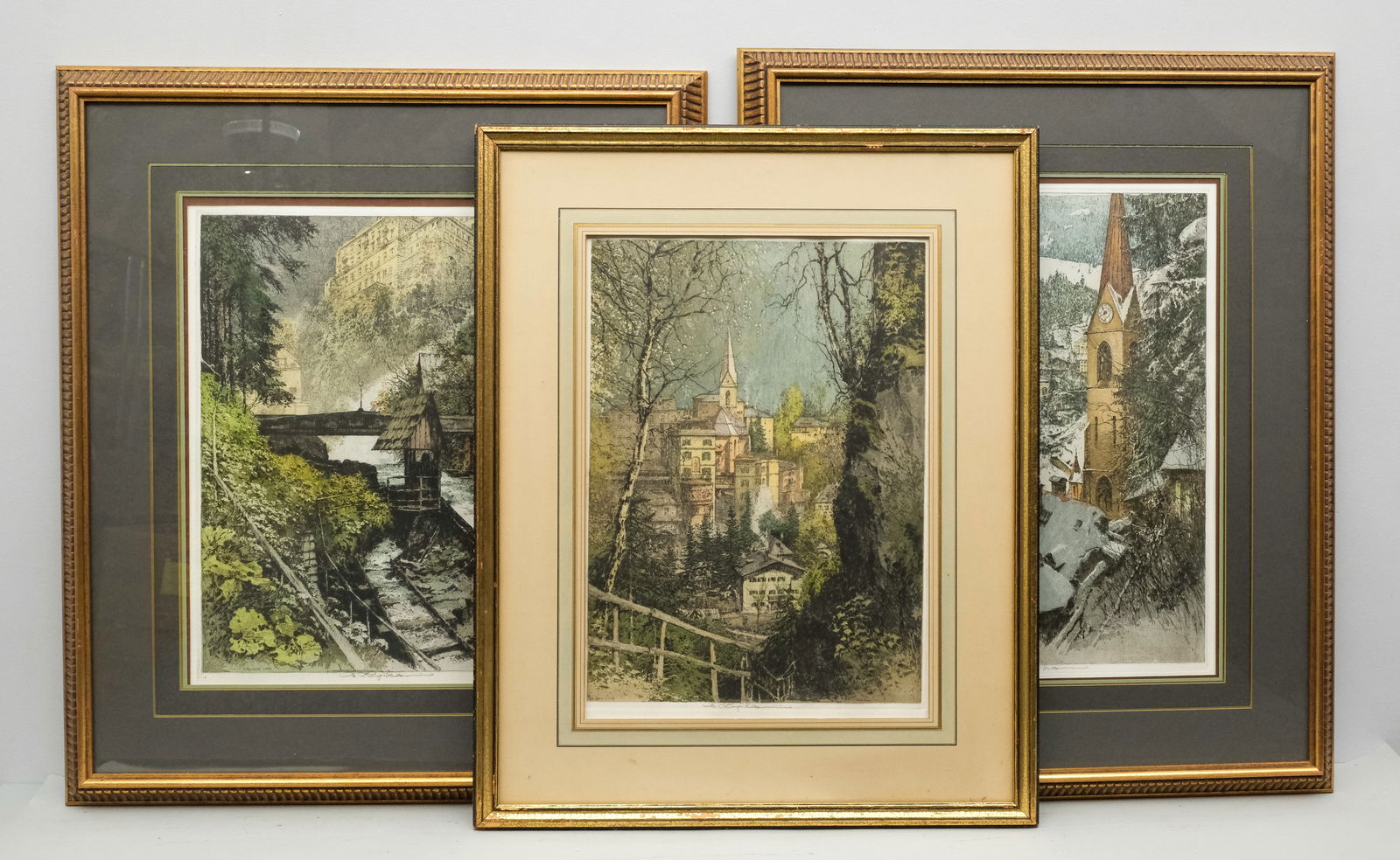 Luigi Kasimir, Three Landscapes (1 of 11)