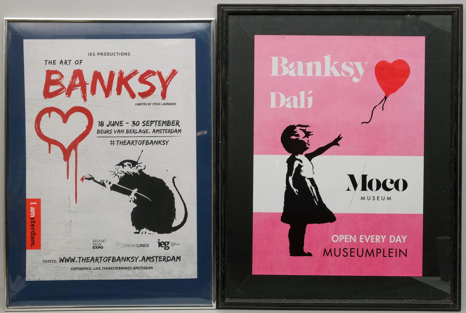 Two Banksy Exhibition Posters (1 of 10)