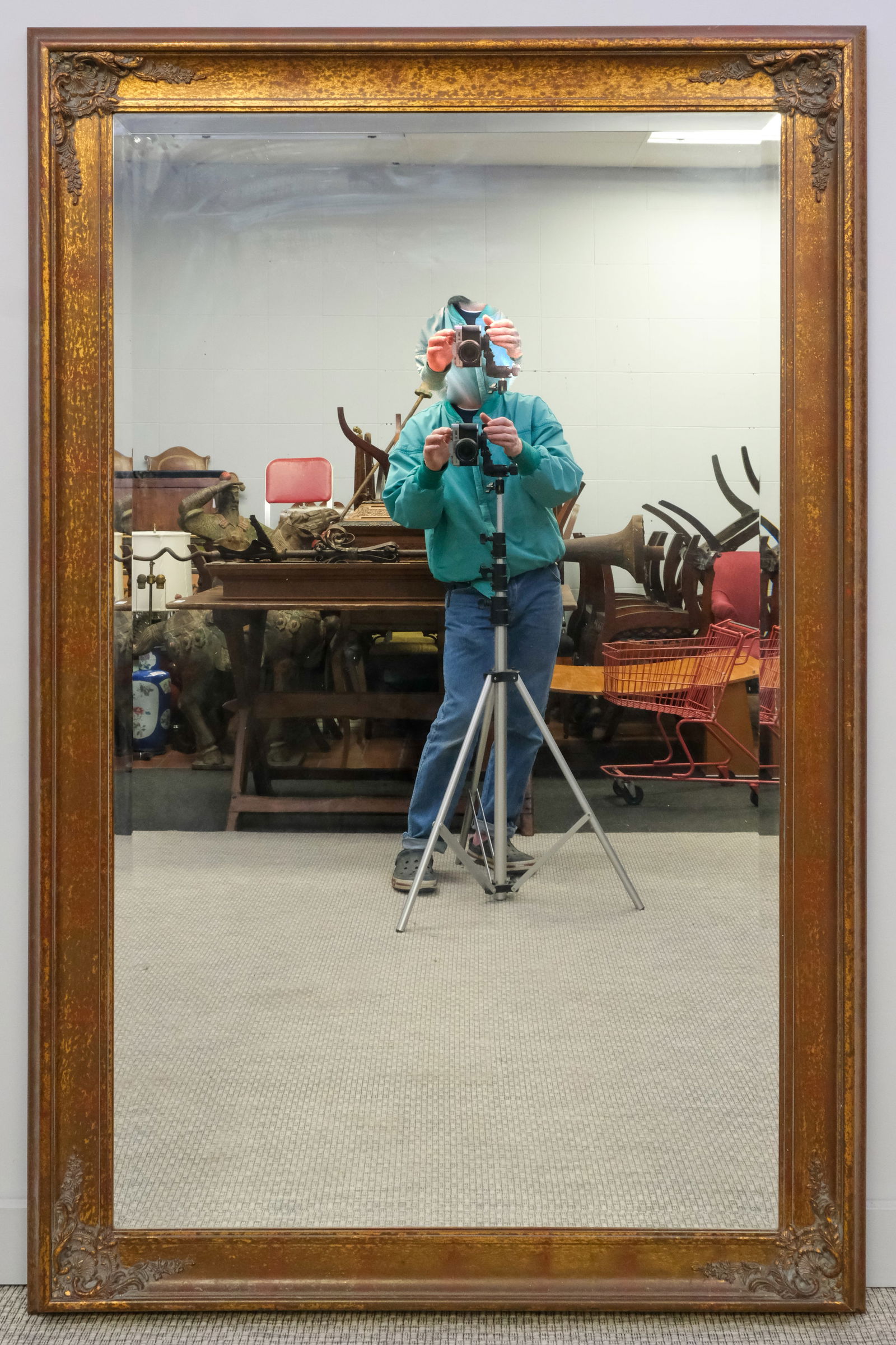 Modern French Style Mirror (1 of 4)