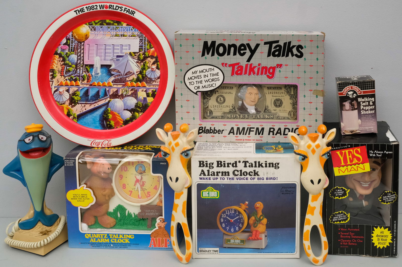 Vintage Lot of Novelty Banks. Toys, & Memorabilia (1 of 19)