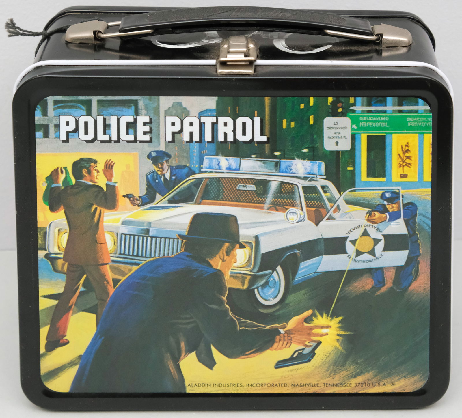 Vintage Police Patrol Lunch Box (1 of 8)
