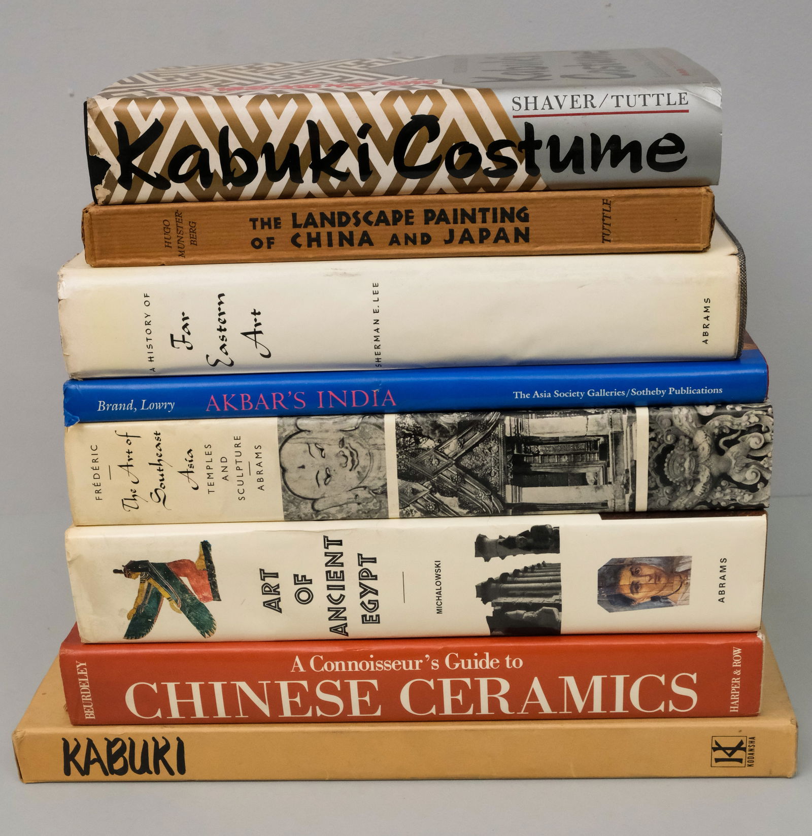 Lot of 8 Mostly Asian Books on the Arts (1 of 5)