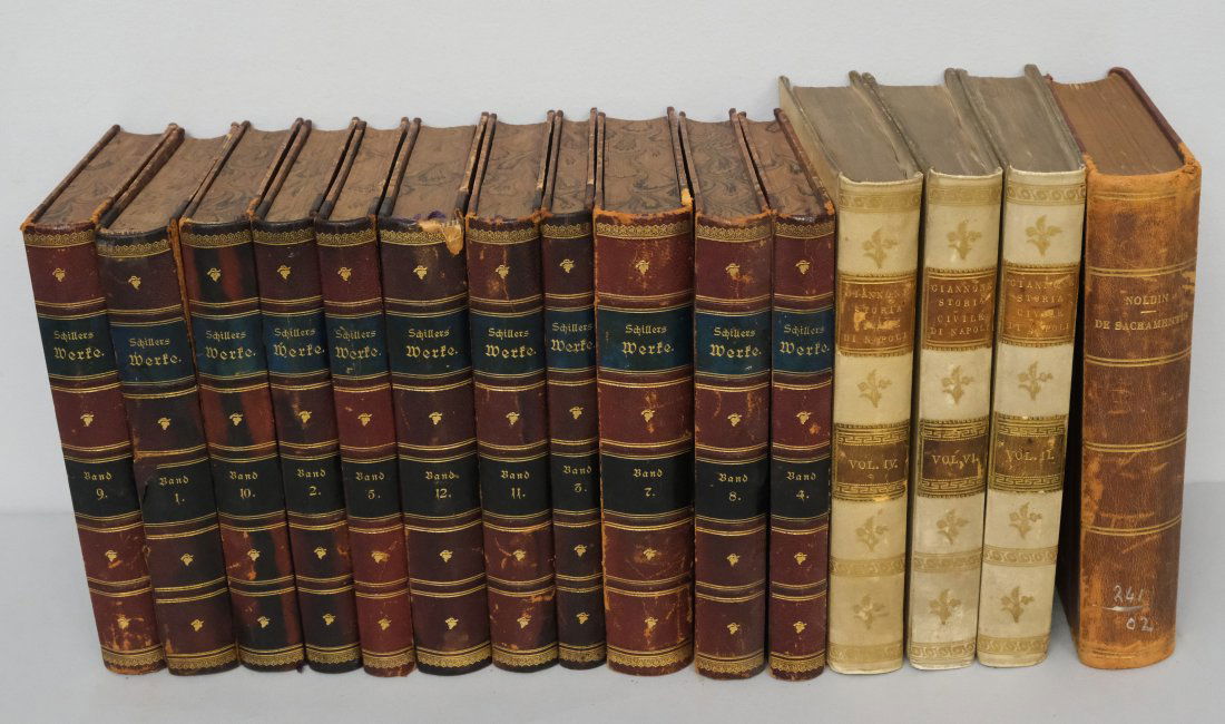 Lot of German, Italian, & Latin Books (1 of 4)