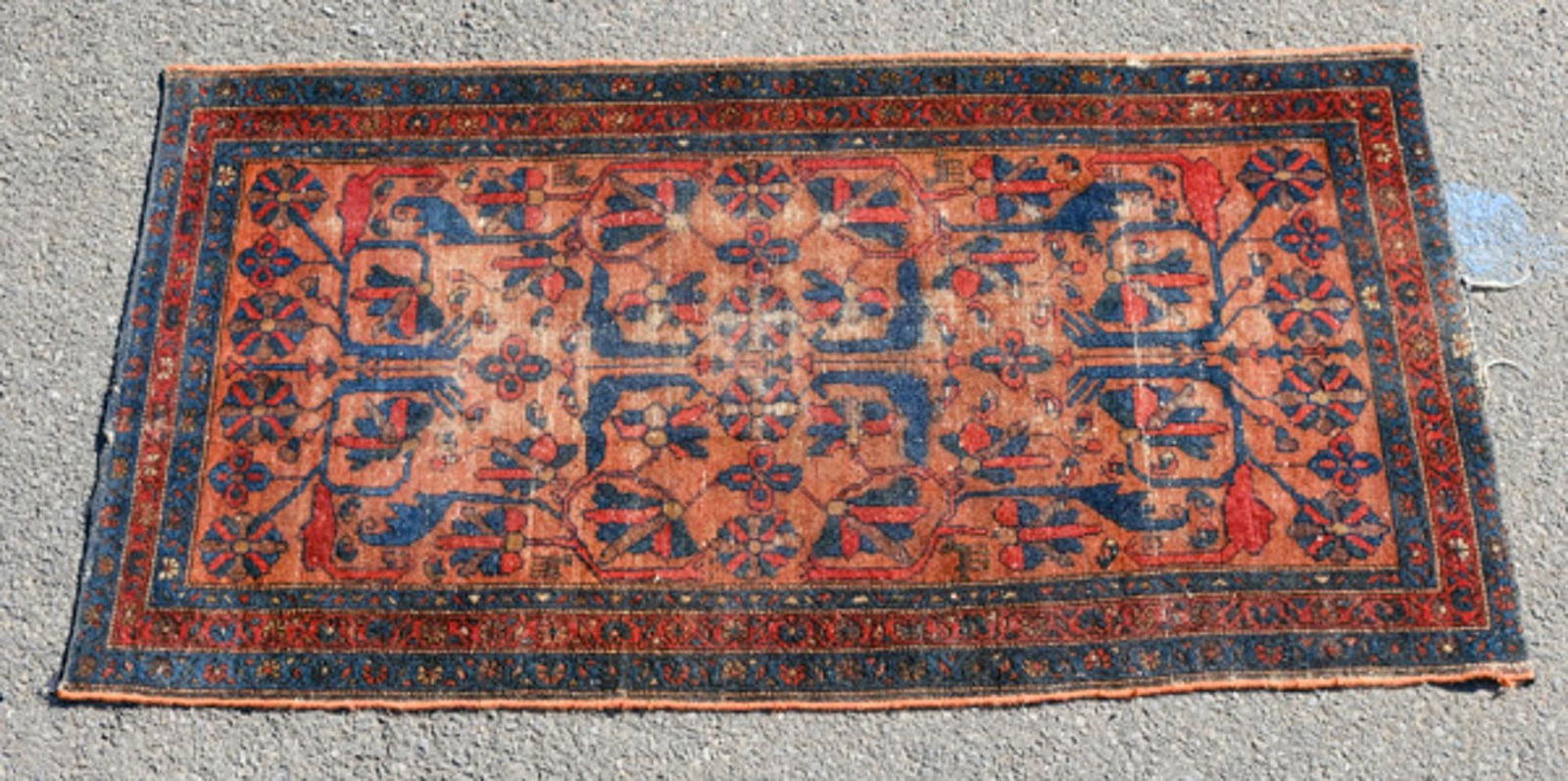 Antique Persian Rug 39" x 72" (1 of 6)