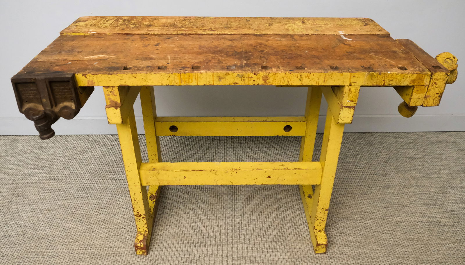 Vintage Carpenters Workbench (1 of 8)