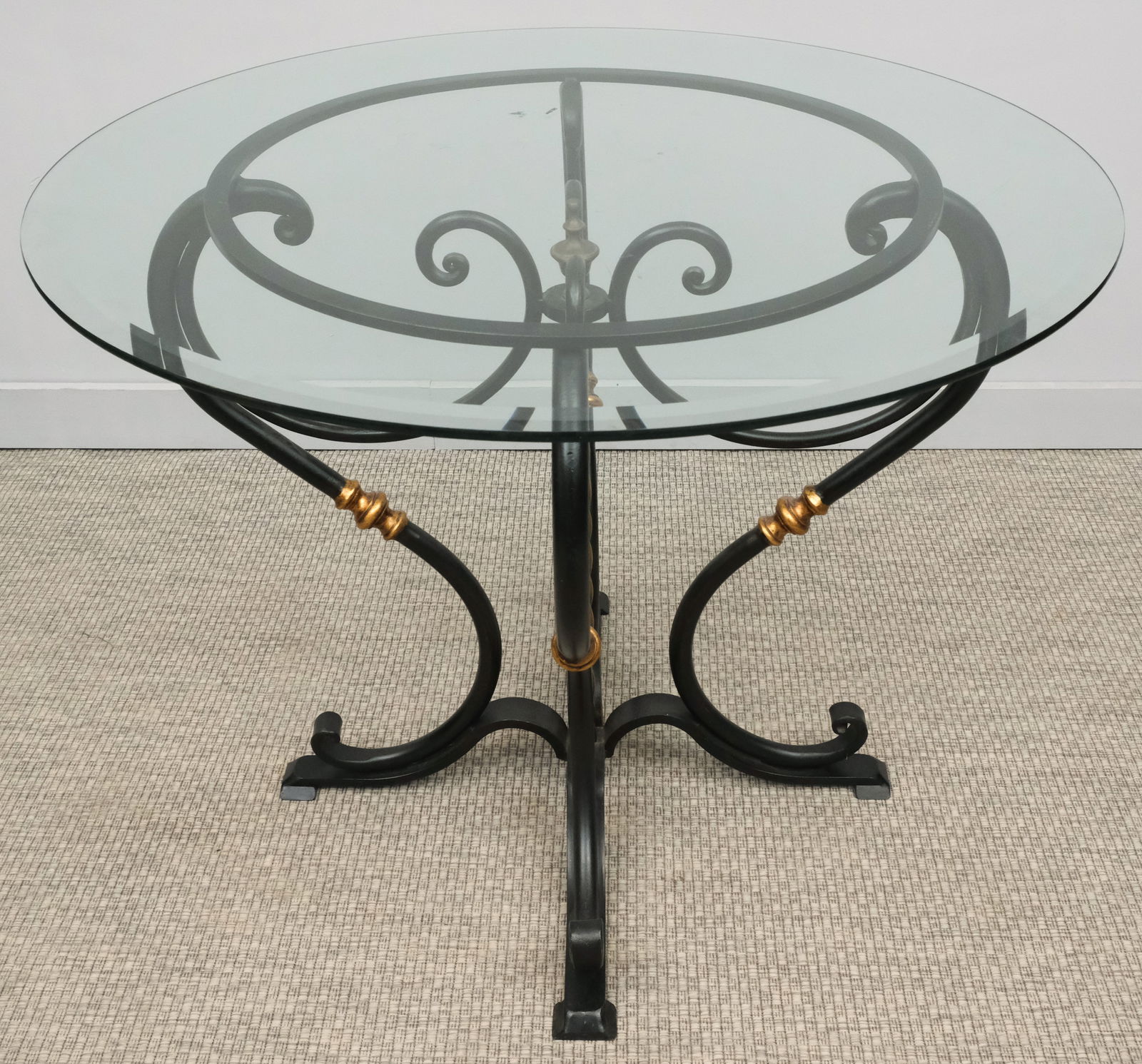 Italian Neoclassical Wrought Iron Table (1 of 5)