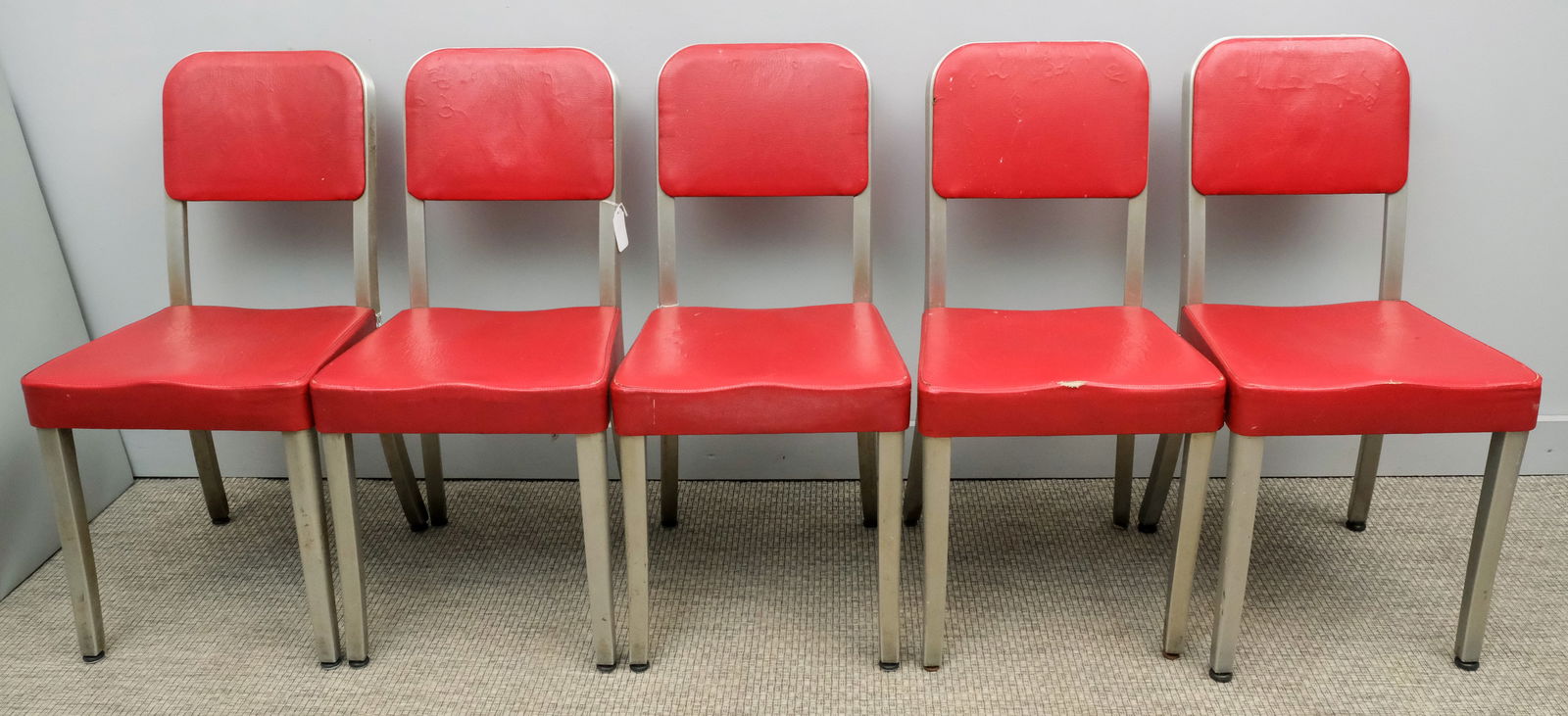 Set of Five Good Form Industrial Chairs (1 of 9)