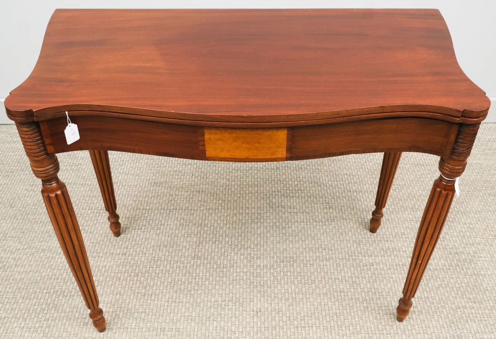Boston Federal Mahogany Card Table (1 of 7)