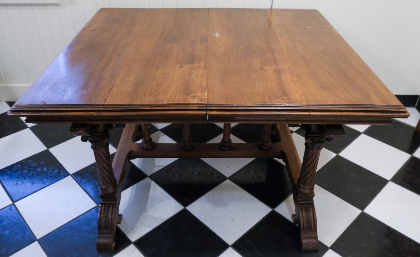Gothic Revival Dining Table (1 of 6)