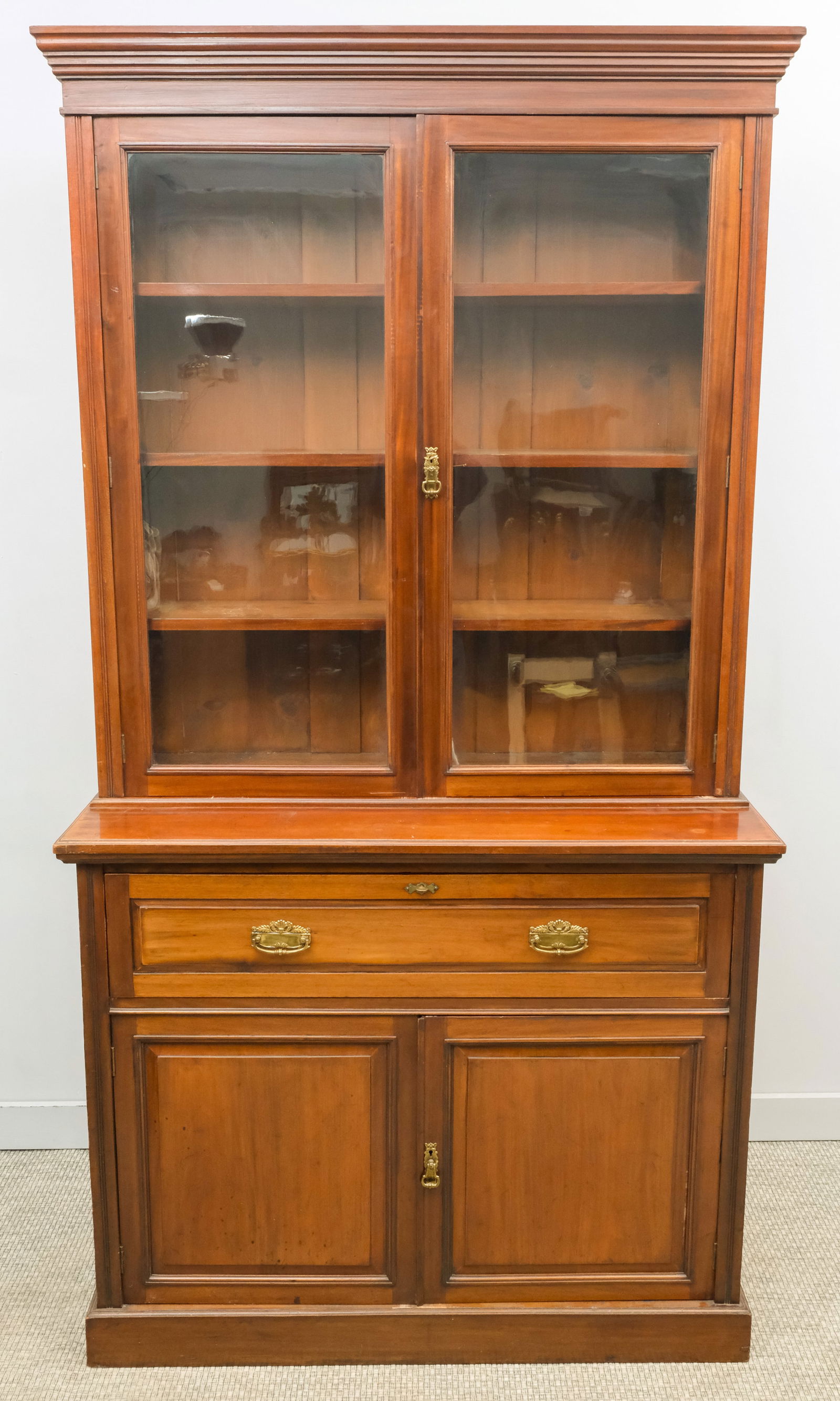 English Butler's Secretary Bookcase (1 of 7)