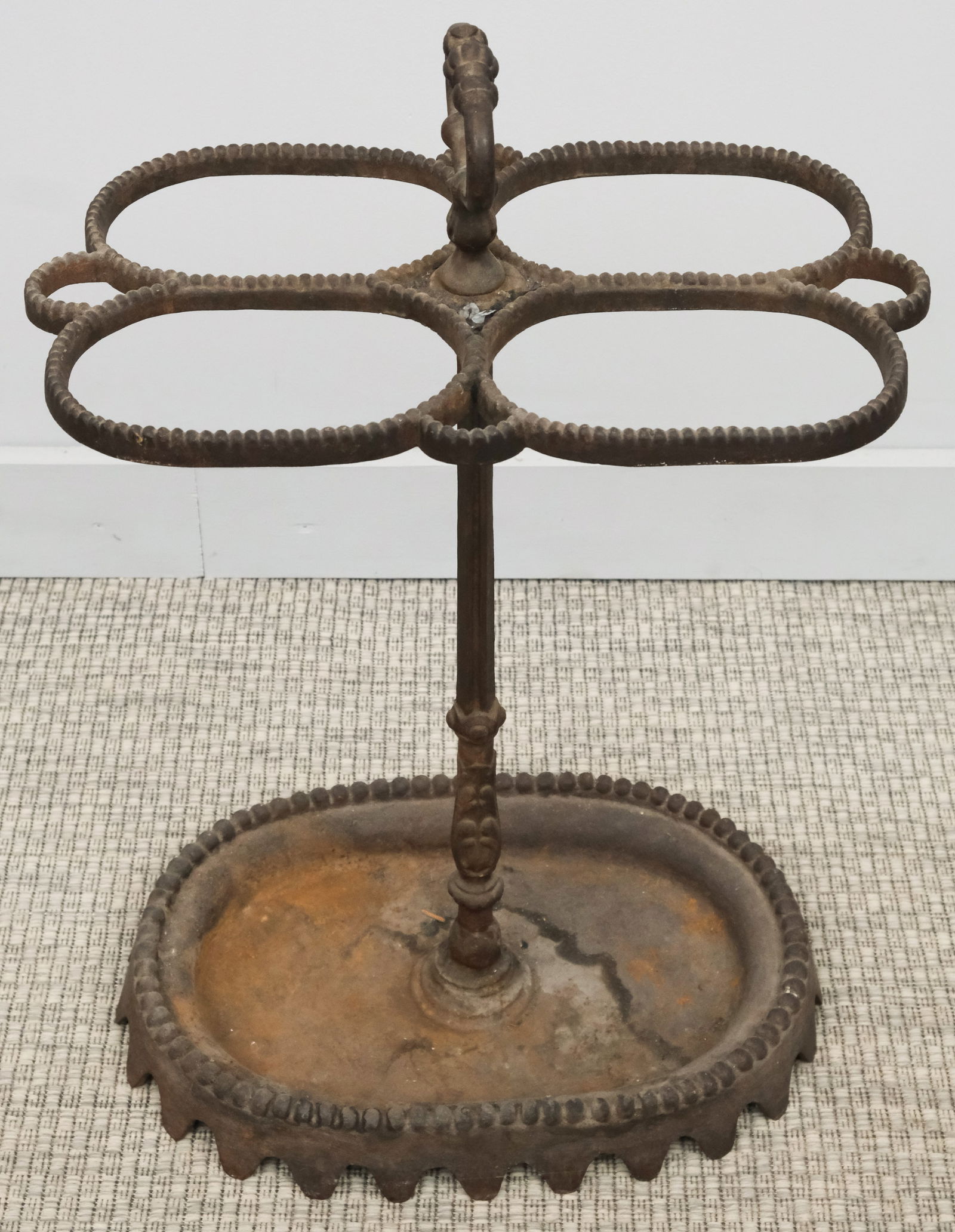 Antique Cast Iron Umbrella or Cane Stand (1 of 5)