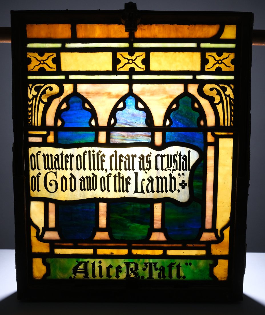 A. M. Bell Boston Memorial Stained Glass Window (1 of 5)