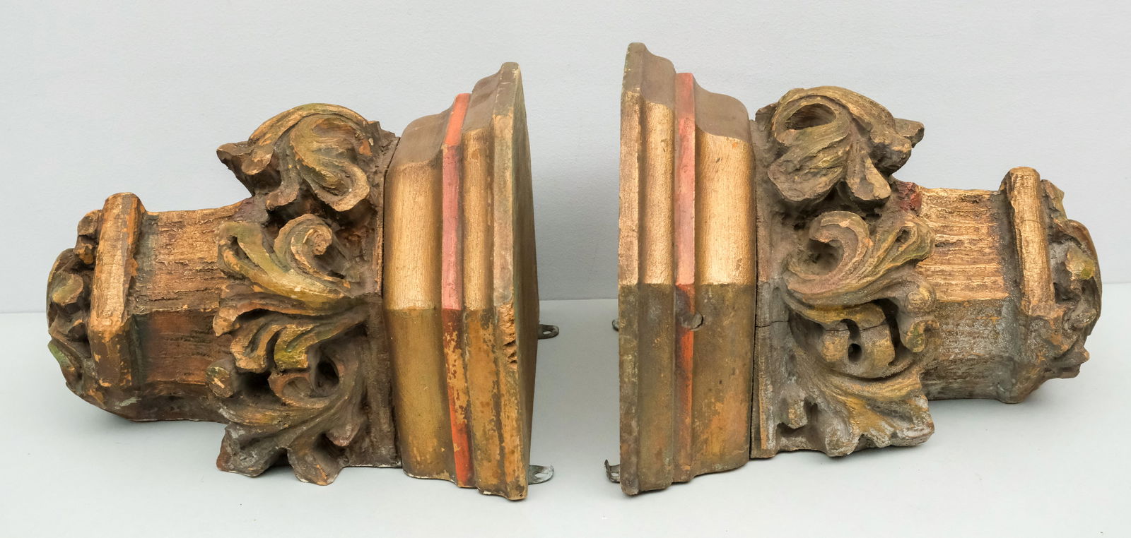 Pair of Carved Architectural Elements (1 of 6)