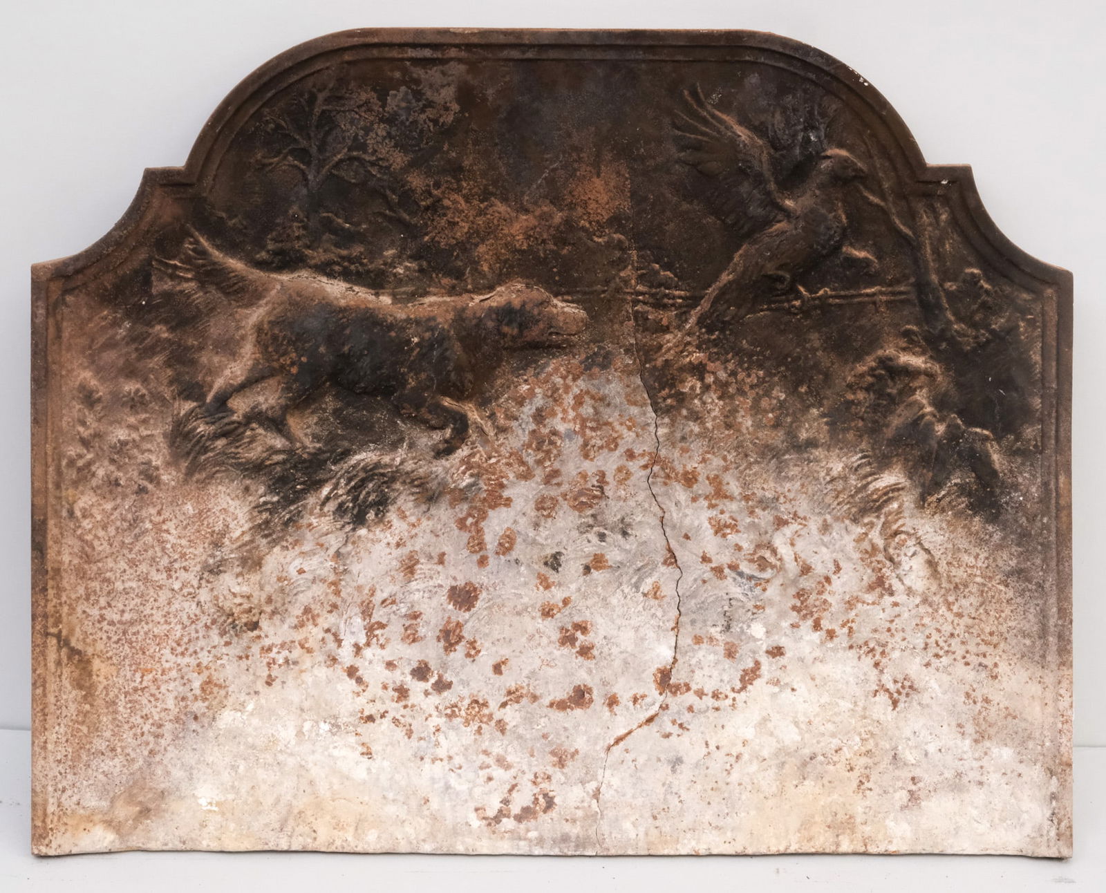 Country Iron Foundry Cast Iron Fire Back (1 of 3)