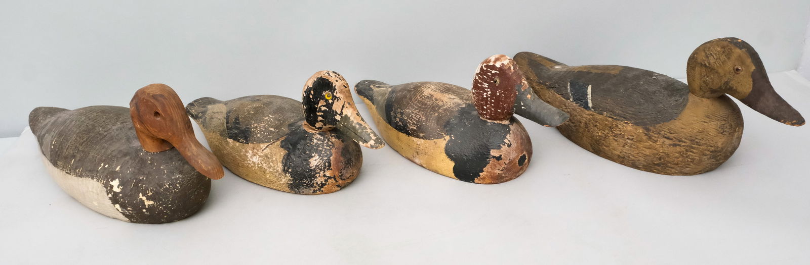 Group of Antique Carved Wood Decoys (1 of 6)