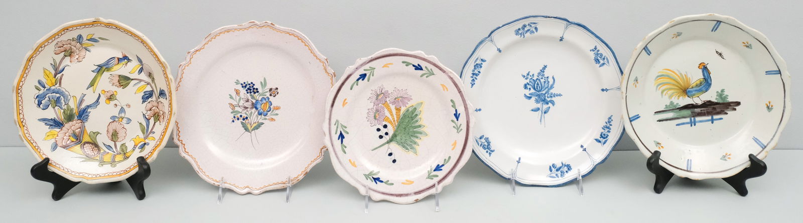 Group of Antique Delft Pottery Plates (1 of 11)