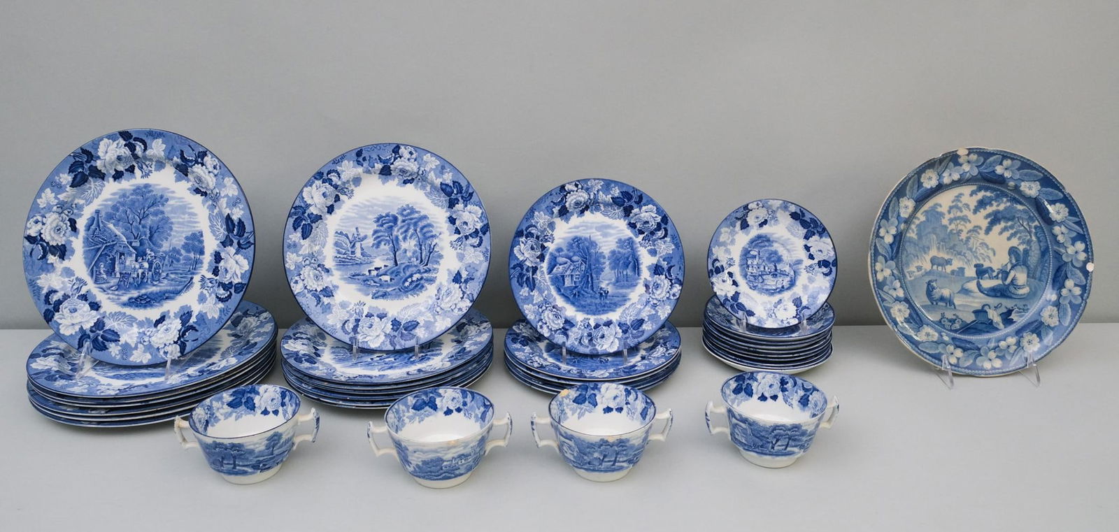 Enoch Woods English Scenery Porcelain Service (1 of 16)