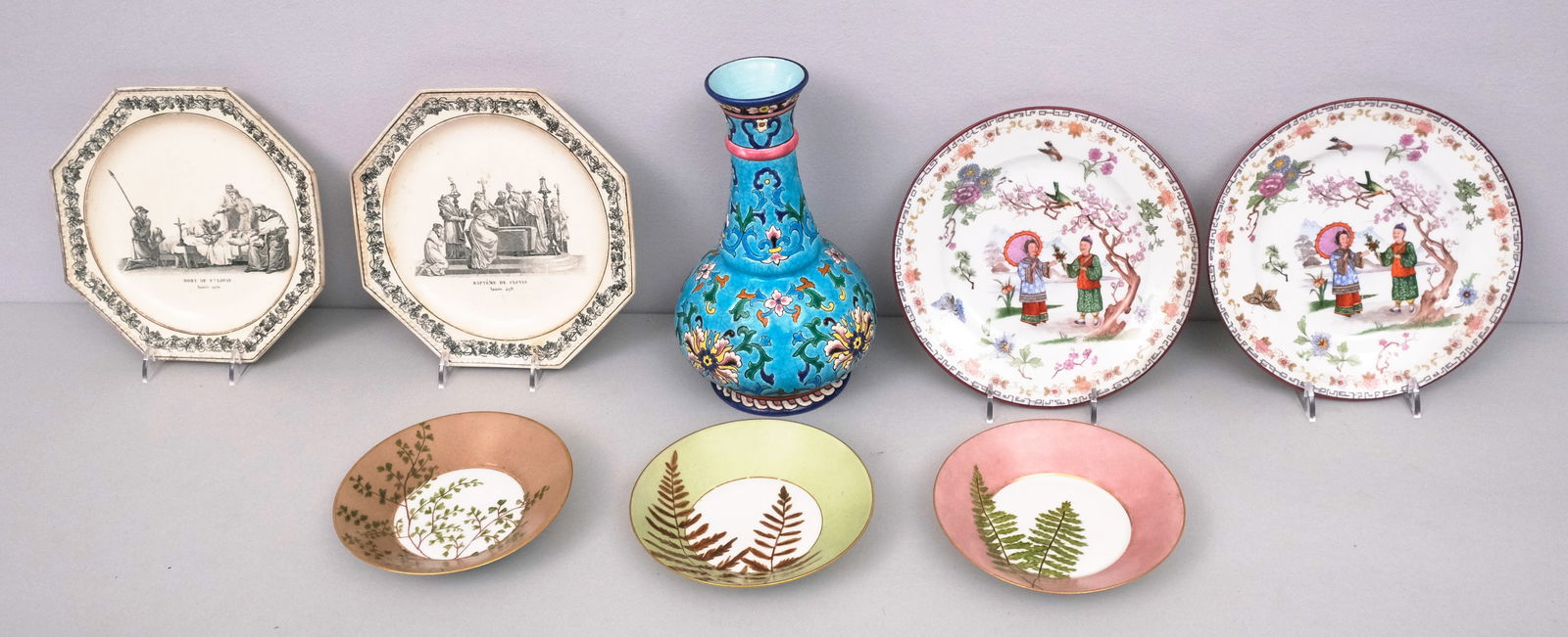 Group of French Porcelain & Ceramics (1 of 16)