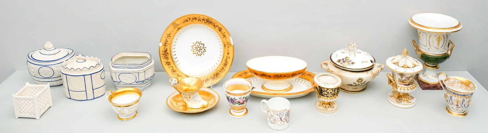 Group of Antique French & English Porcelain (1 of 20)