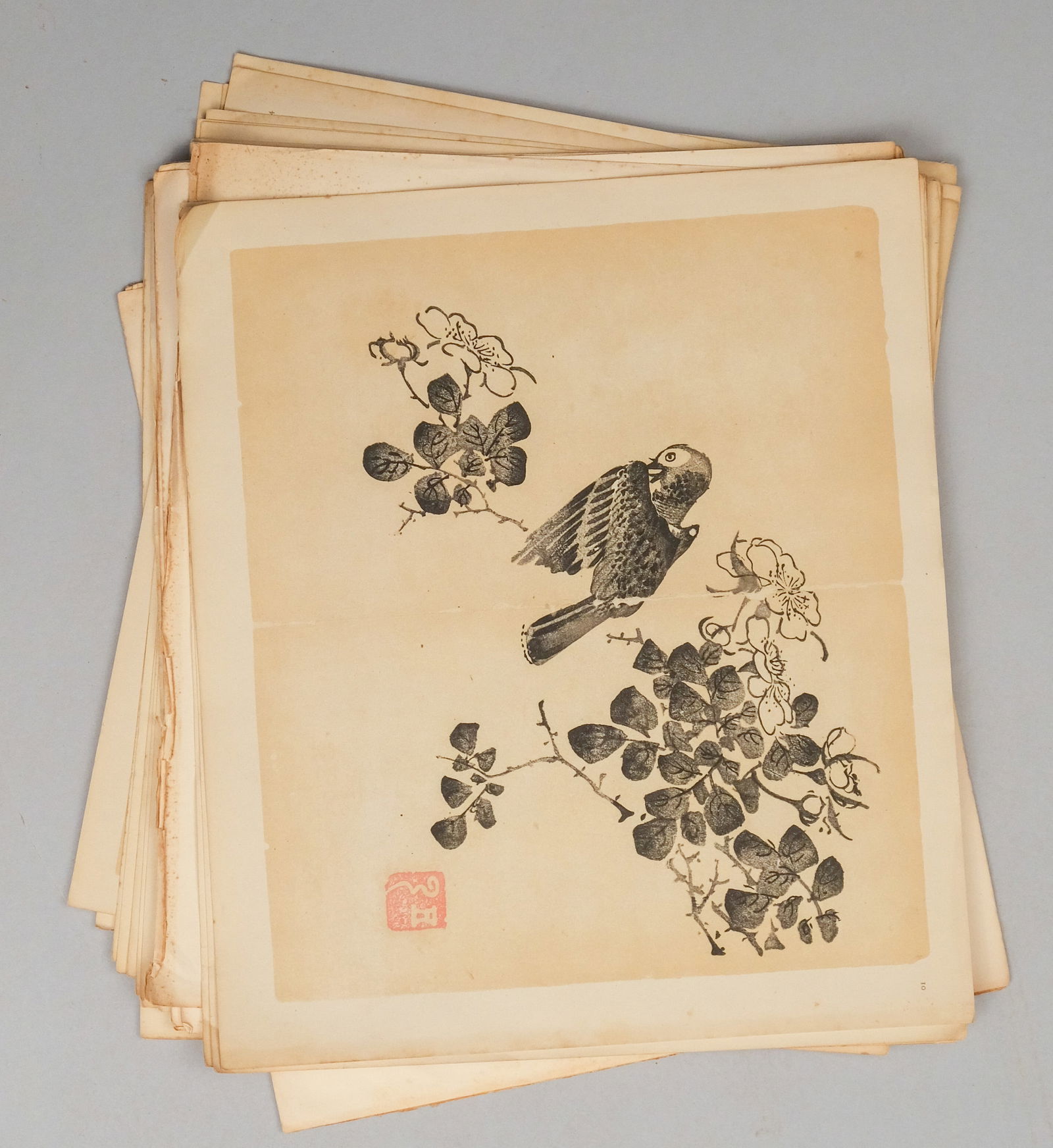 Group of Chinese Color Prints (1 of 9)