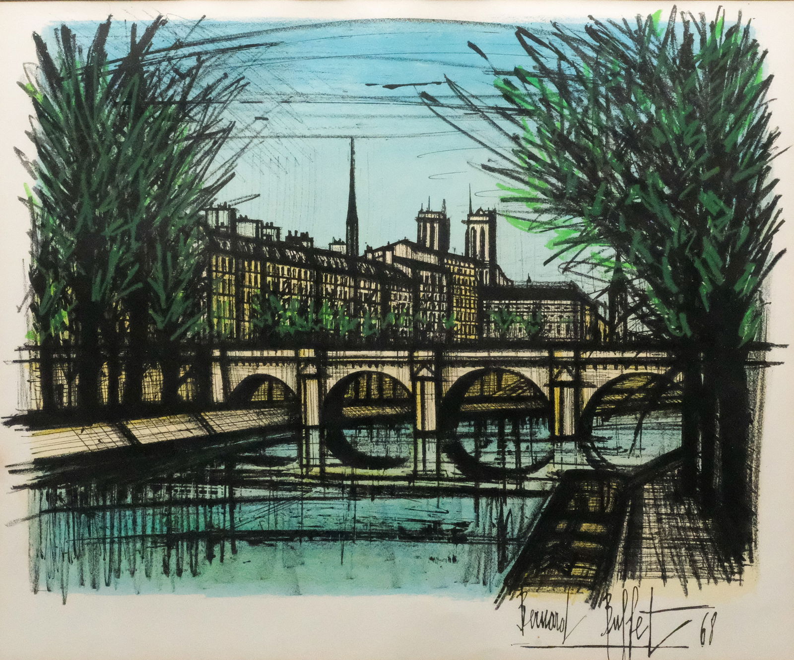 Bernard Buffet, Le Pont Neuf (1 of 5)