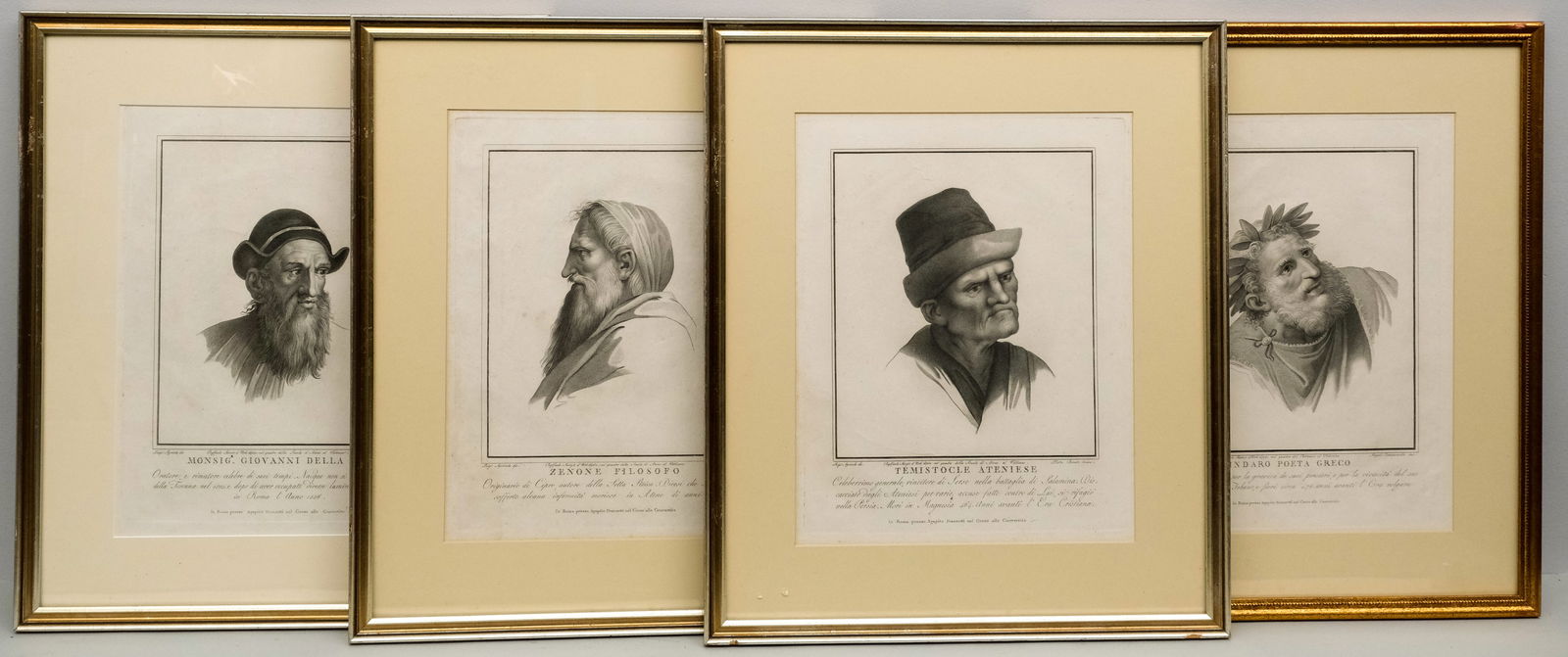 Luigi Agricola, Portraits of Italian Noblemen (1 of 18)