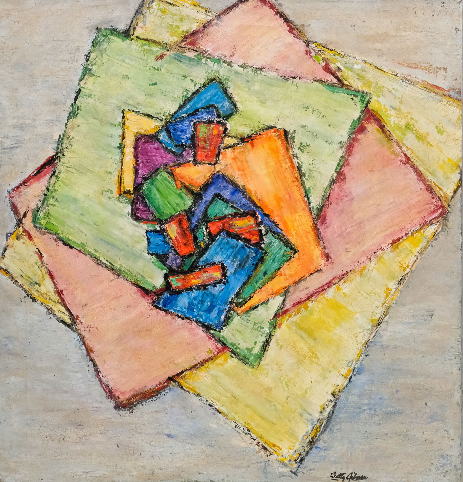 Betty Gilman, Abstract Composition (1 of 4)