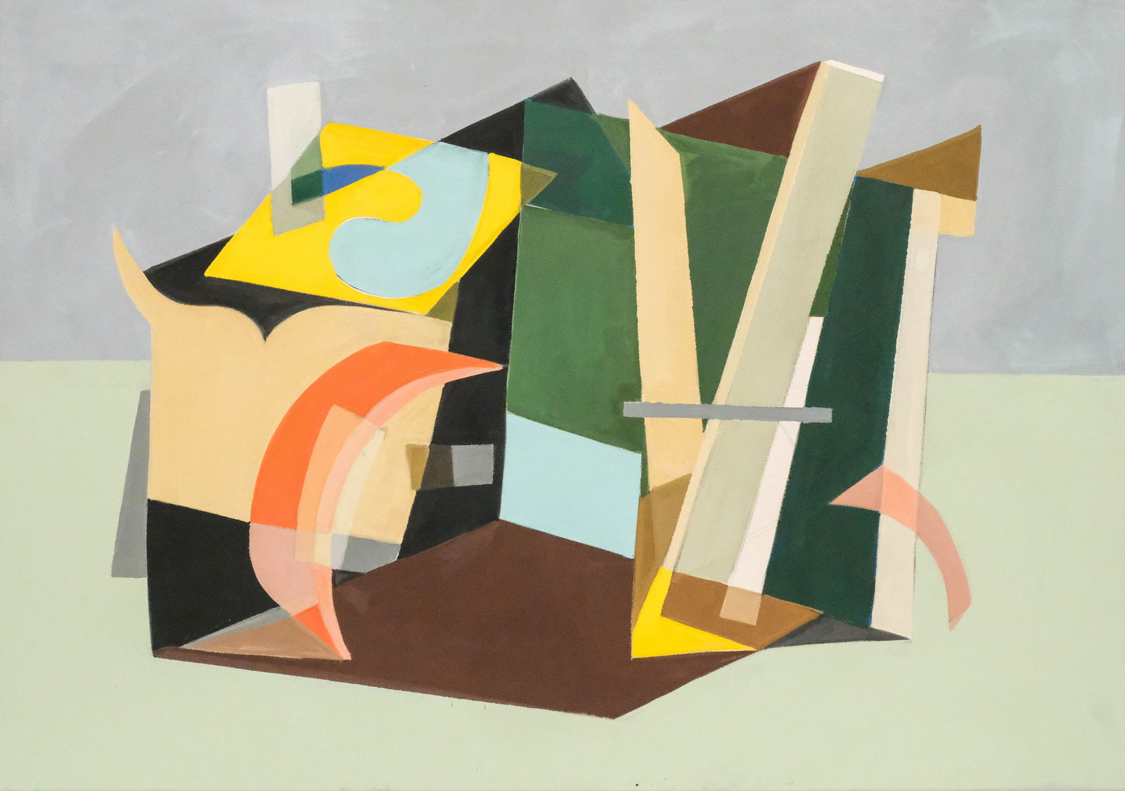 American School, Cubist Abstract Composition (1 of 5)