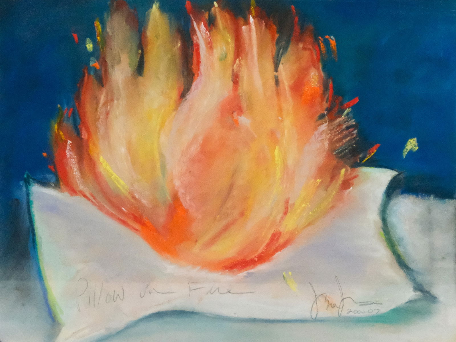 American School, "Pillow On Fire" (1 of 5)