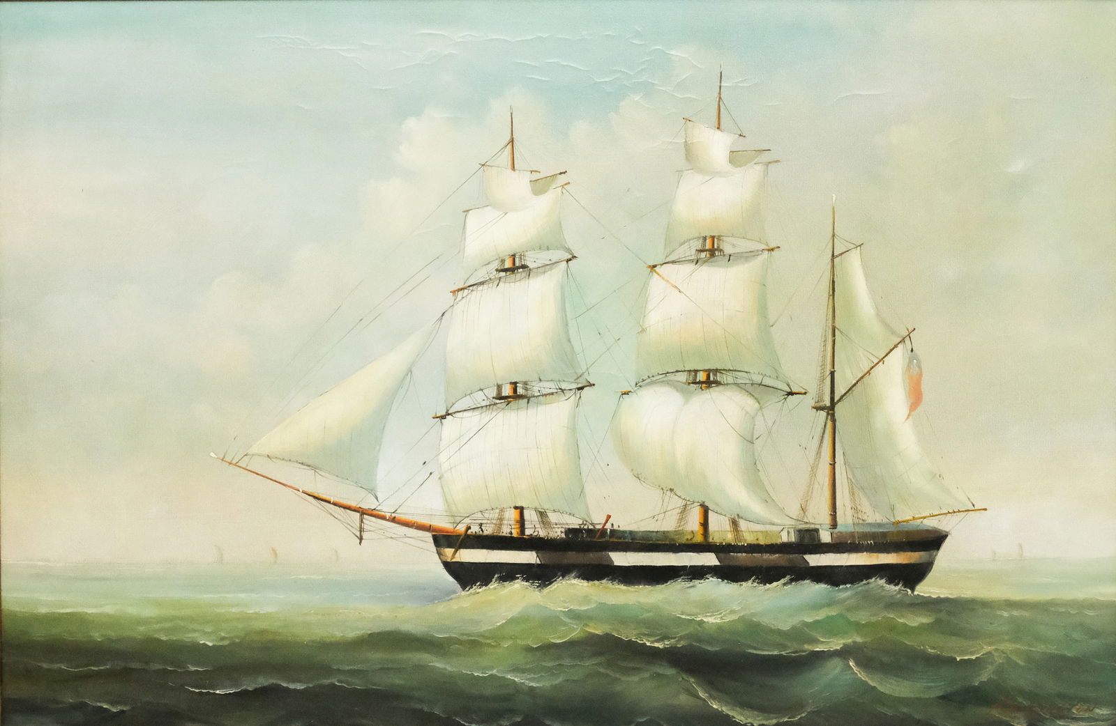 American School, Ship at Sea (1 of 5)