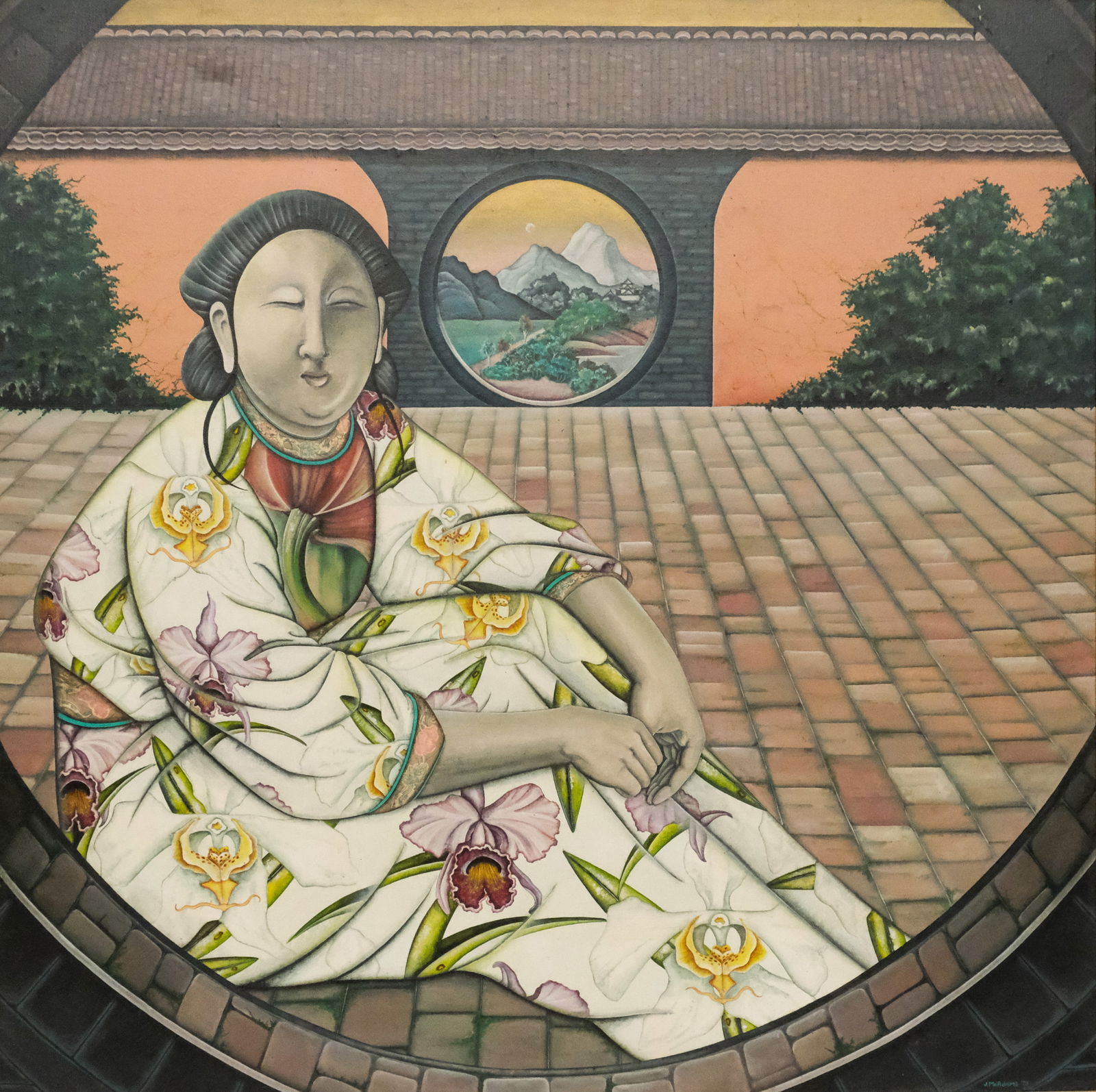 Joyce McAdams, "Moon Gate" (1 of 5)