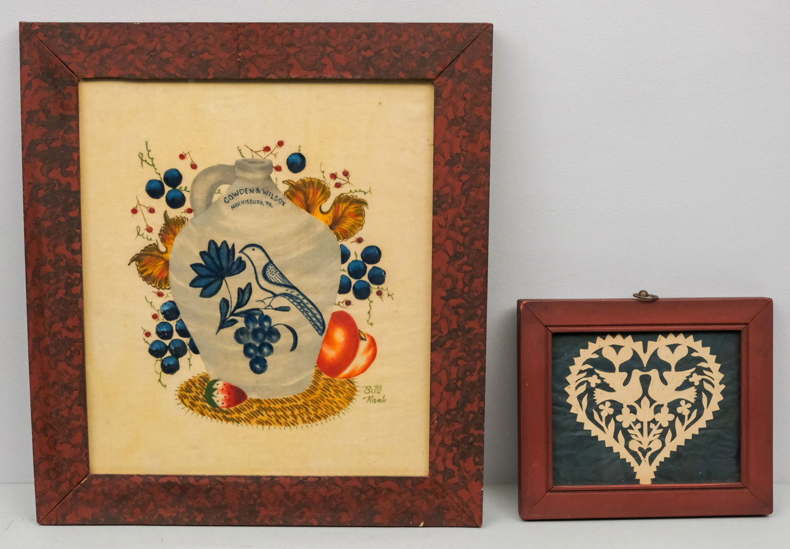 Lot of Folk Art Theorem & Painting (1 of 9)