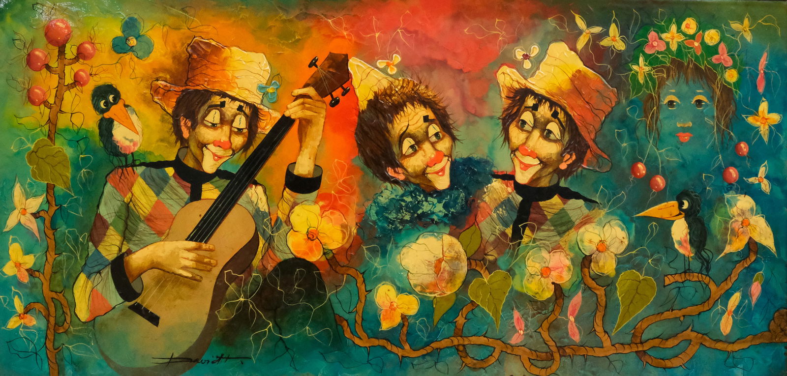 Tibor David, A Bevy of Clowns (1 of 5)