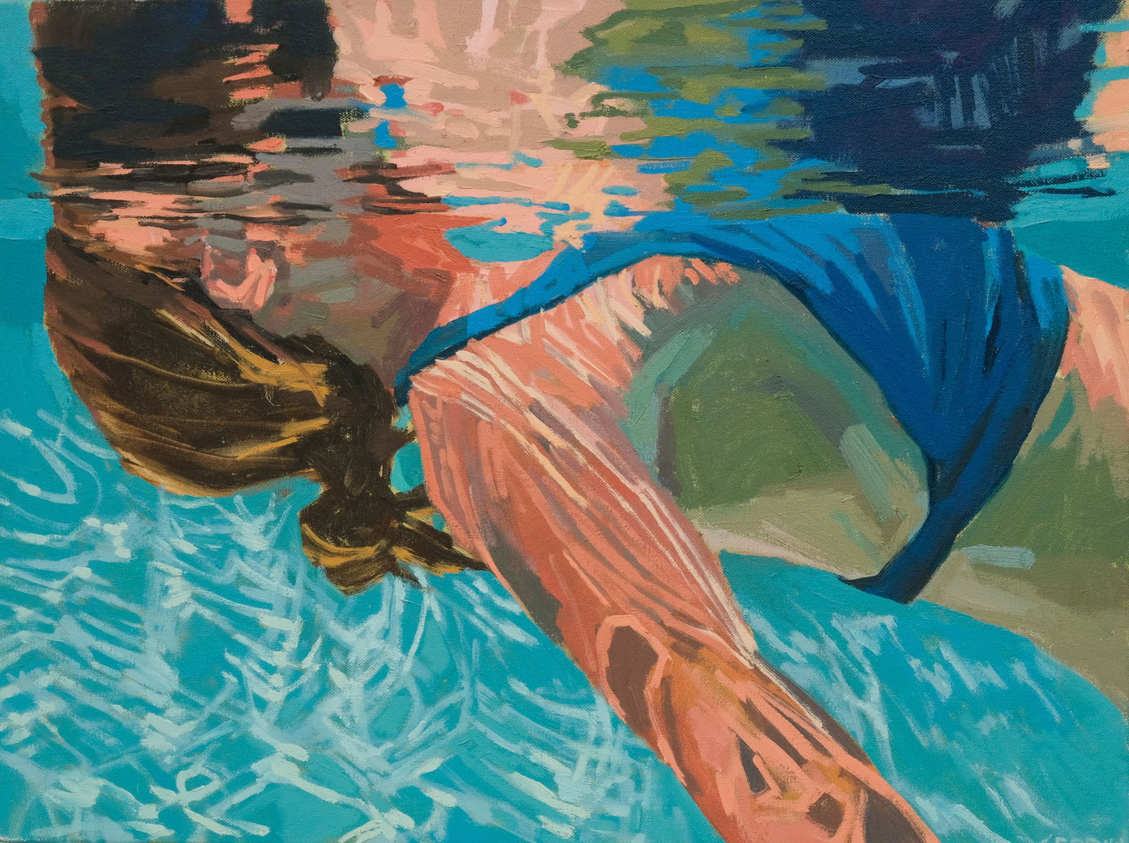 Samantha French, "Slow Breathing II" (1 of 5)