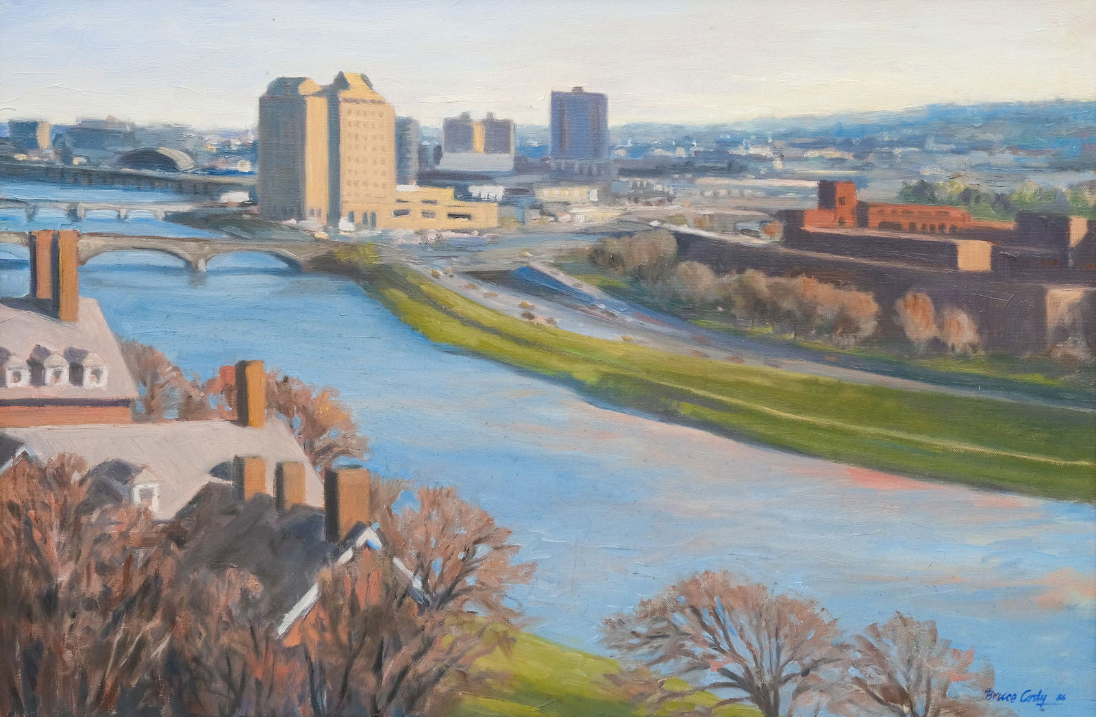 Bruce Cody, City By the River (1 of 5)