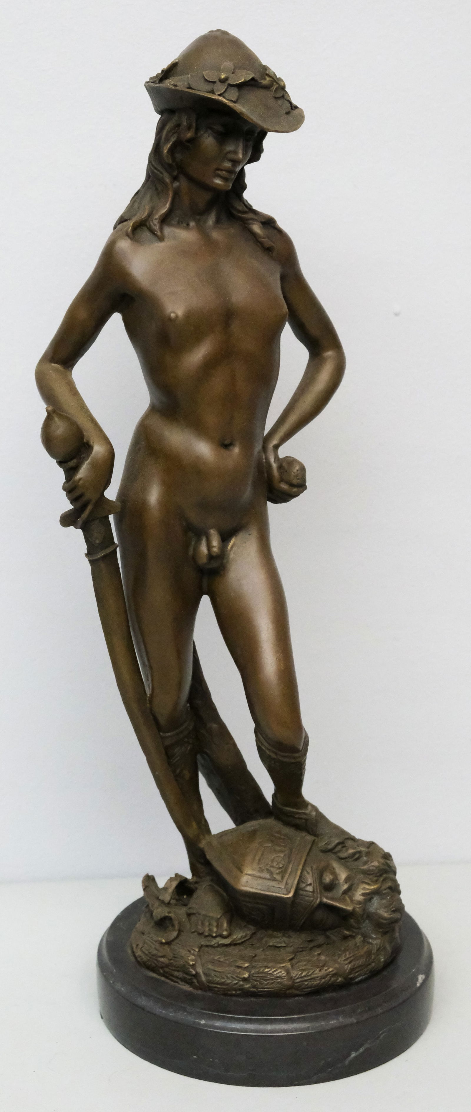After Donatello, "David Vanquishing Goliath" (1 of 9)