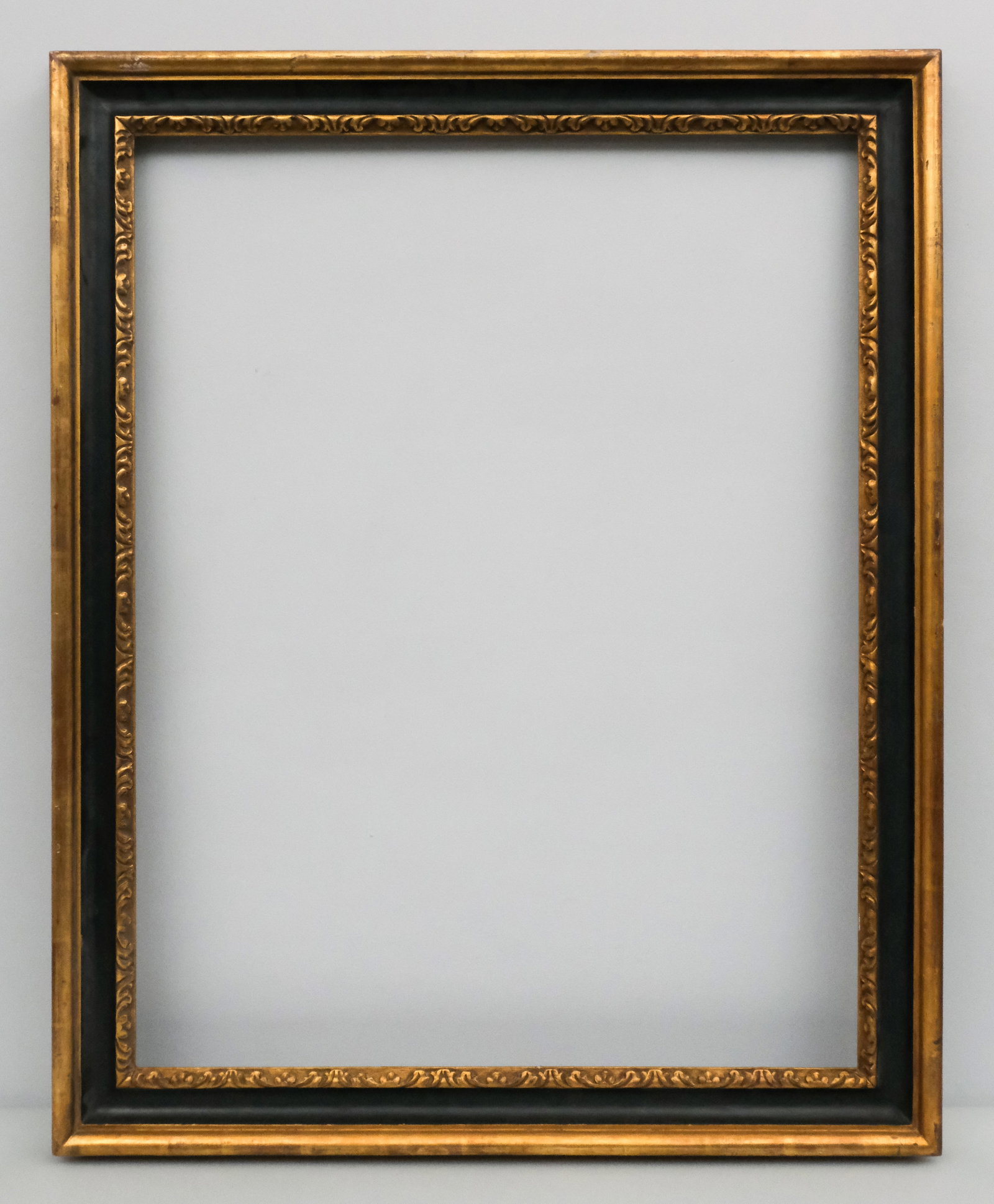 American Arts & Crafts Frame 28" x 36": American, ca. 1930. Overall 33 3/4" x 41 3/4", rabbet 28" x 36", molding 3 1/4".
