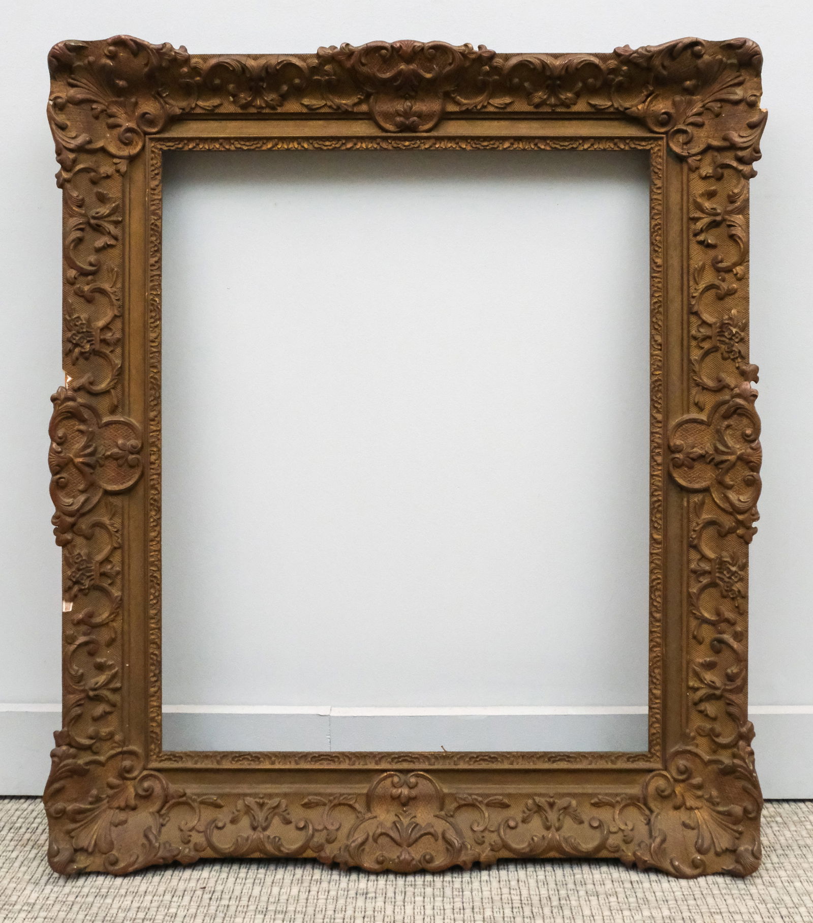 French Louis XV Giltwood Frame 22" x 27" (1 of 4)