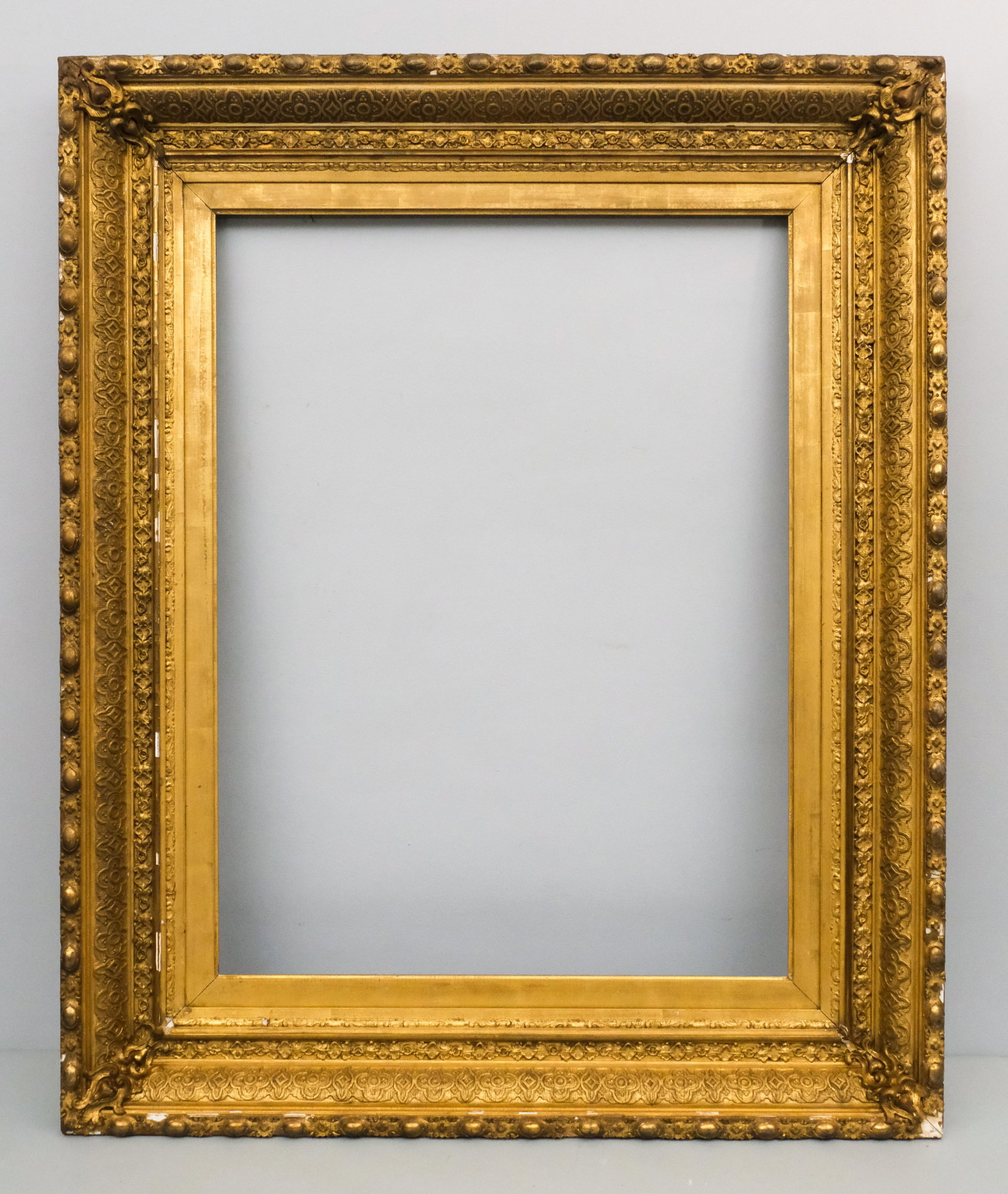 Hudson River School Gilt Frame 28" x 37": American, ca. 1880. Overall 40 3/4" x 49 1/2", rabbet 28" x 37", molding 6 1/2"